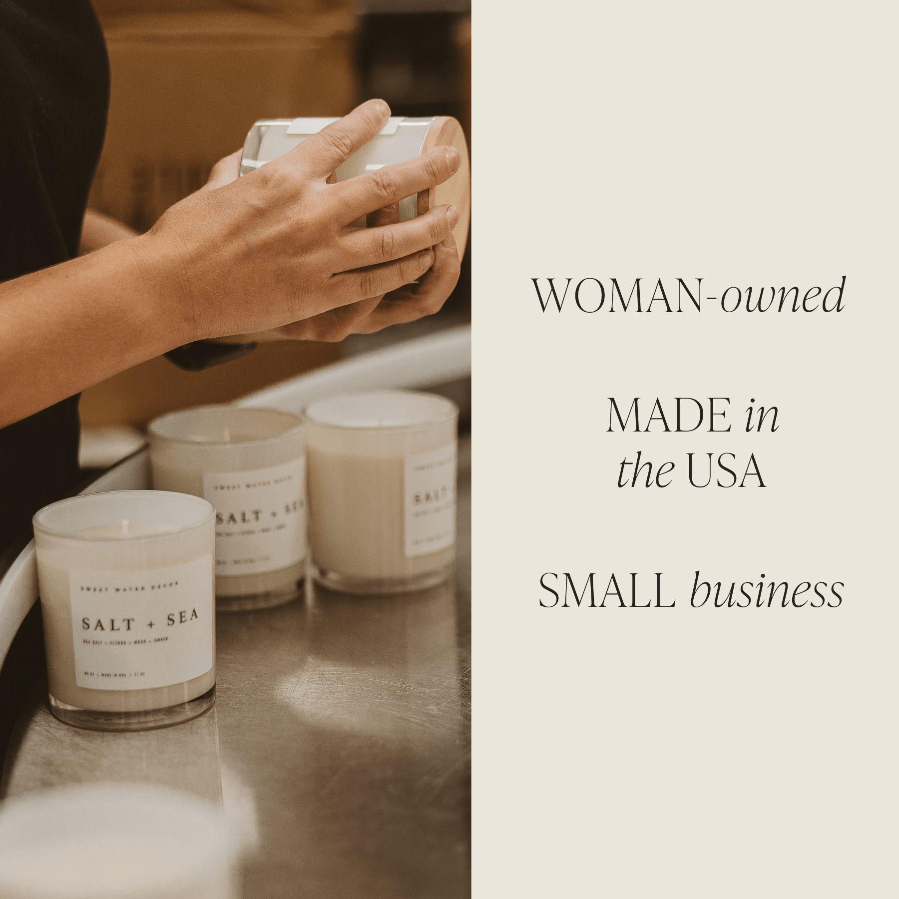 Hello Fall Soy Candle - White Jar, 11 oz - view 7