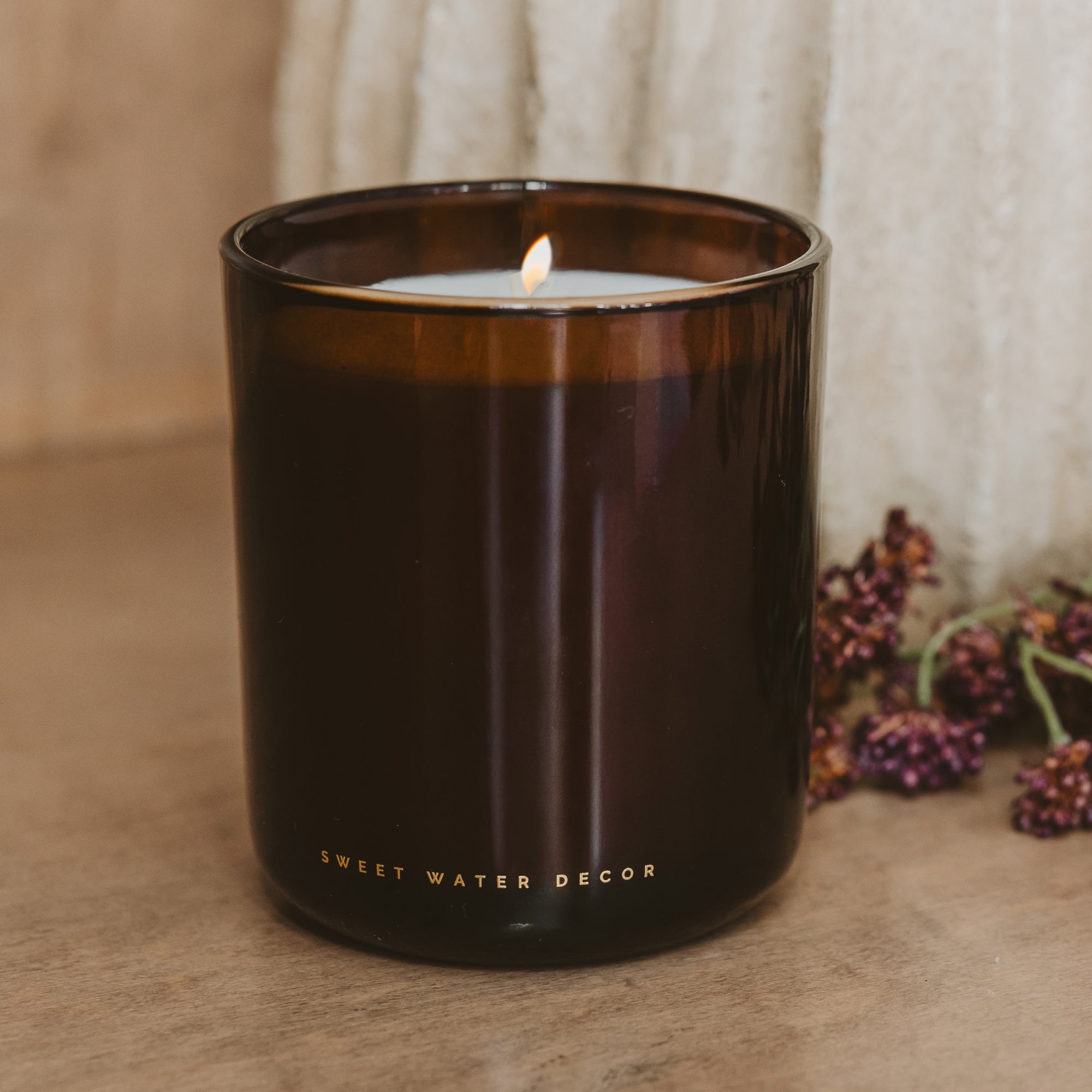 Cinnamon Rolls Soy Candle - Boxed Amber Jar, 12 oz - view 4