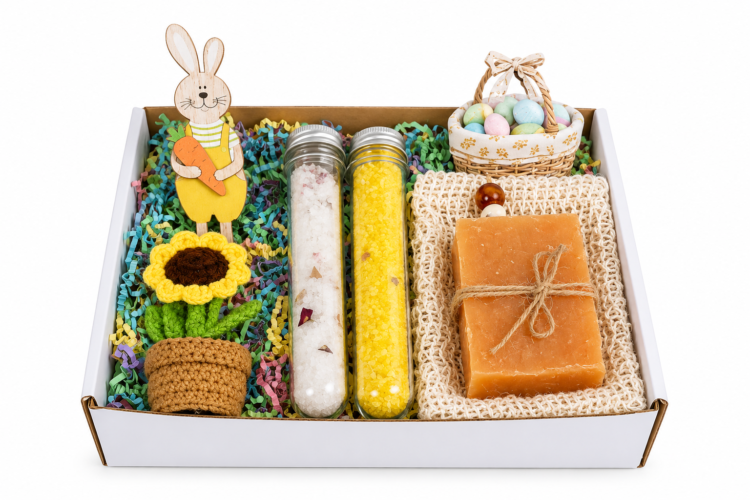 Small Easter Gift Box for Women - Spring Self Care Gift Basket