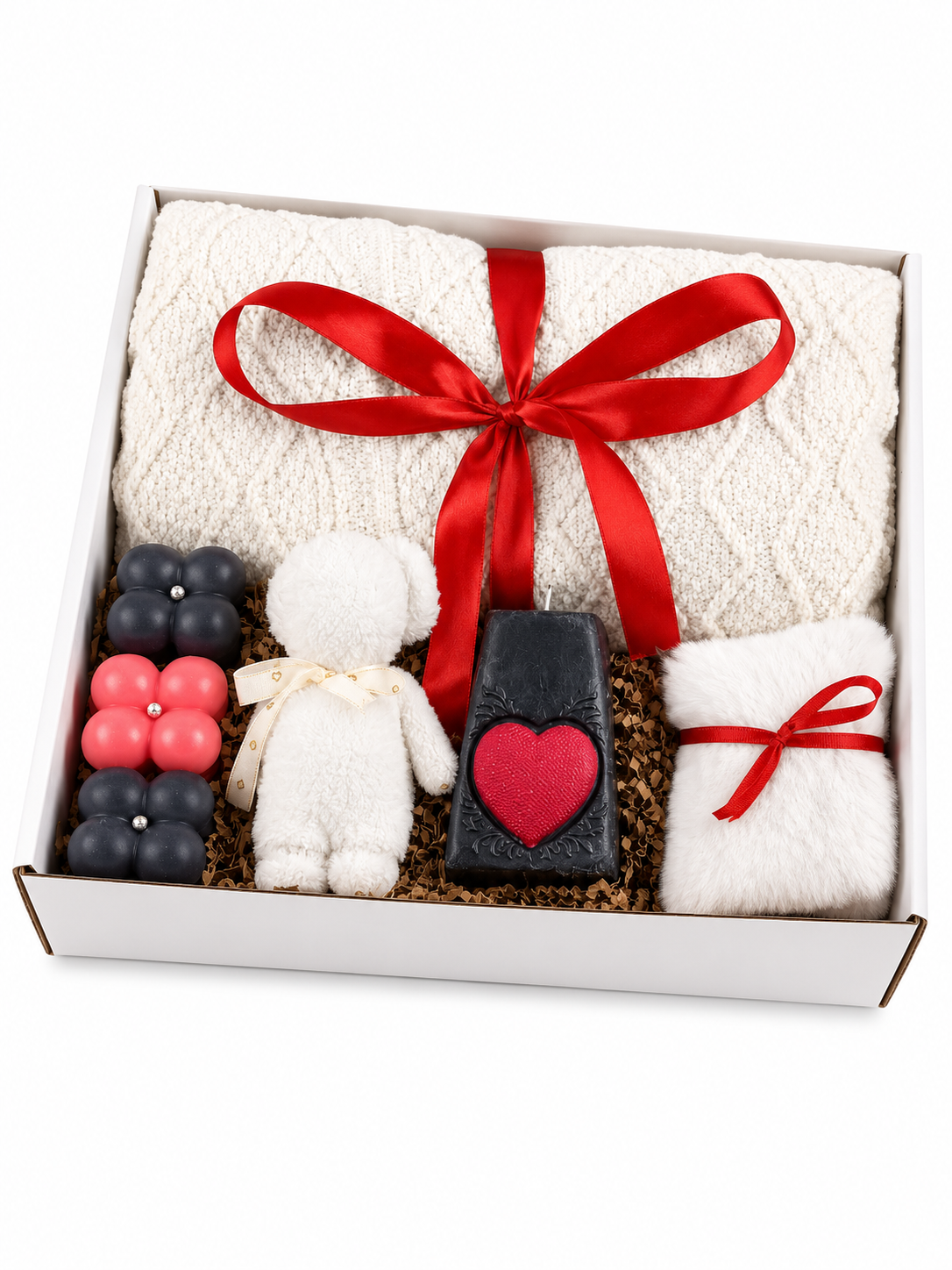 Cozy Blanket Gift Box Large Self Care Set