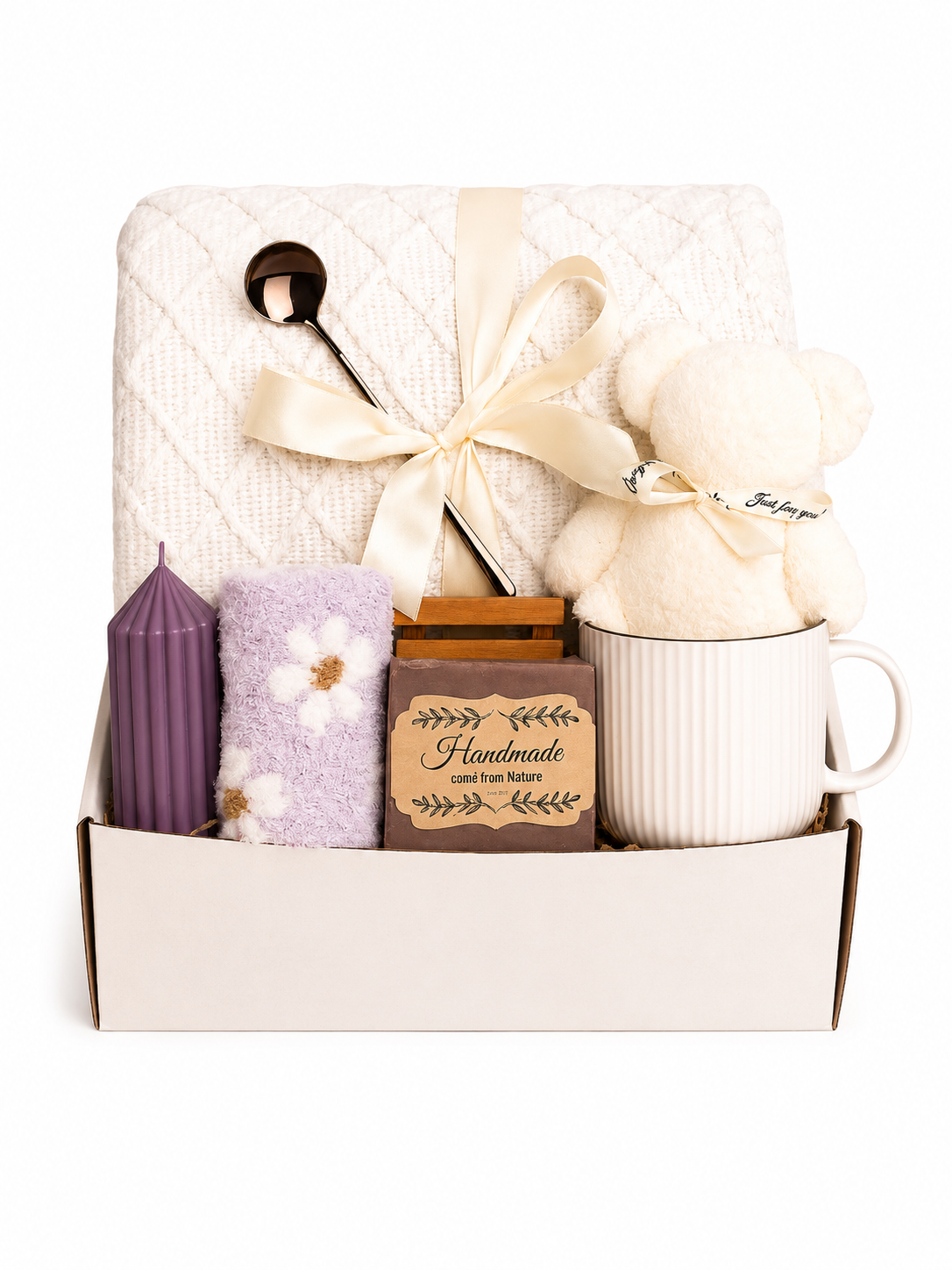 Cozy Holiday Self Care Gift Box – Spa & Get-Well Comfort Set for Women