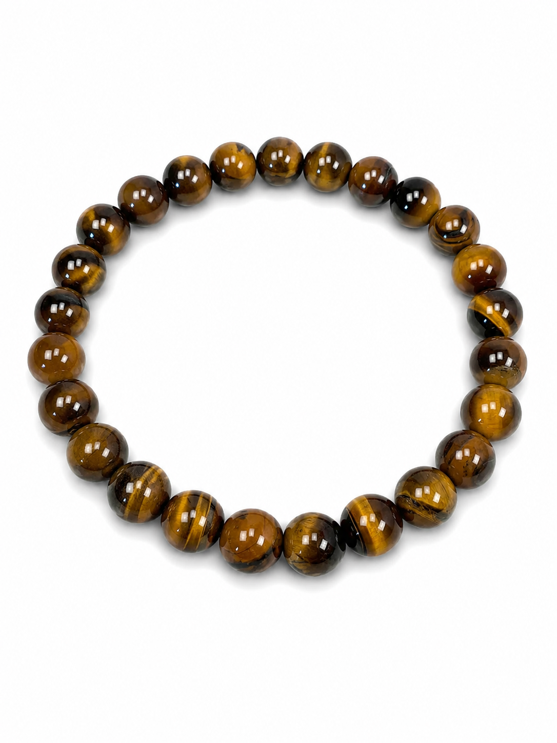 Tigers Eye Bracelet: Evil Eye Protection, Boho Gemstone Talisman