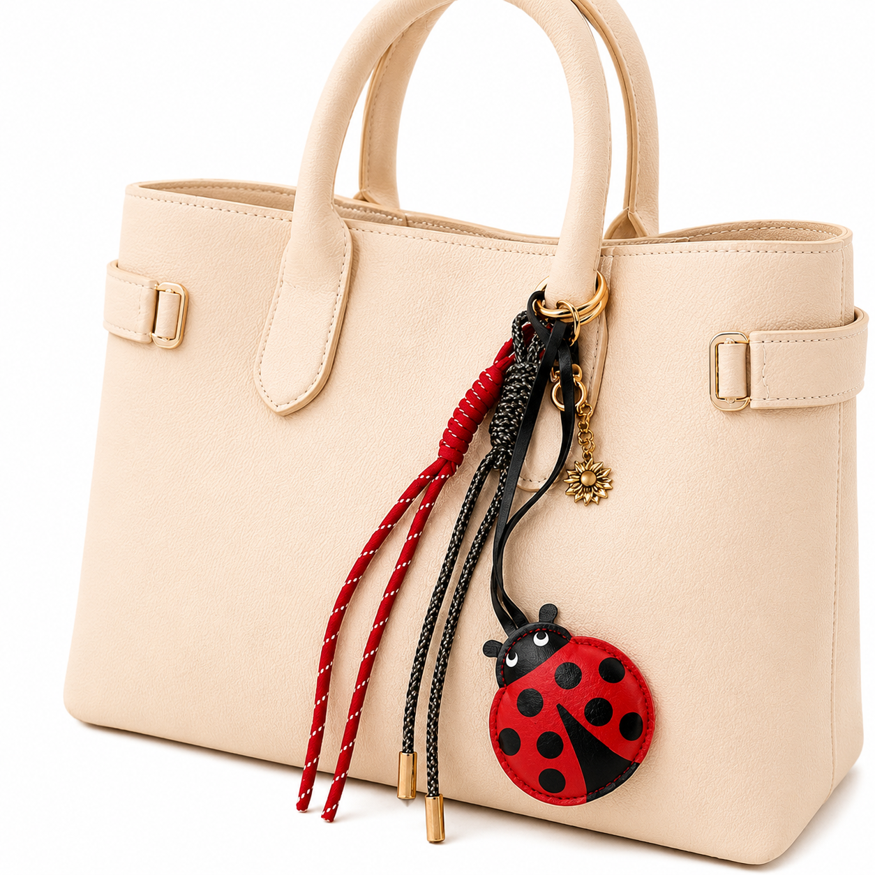 Ladybug Bag Charm | Lucky Ladybug Purse Charm