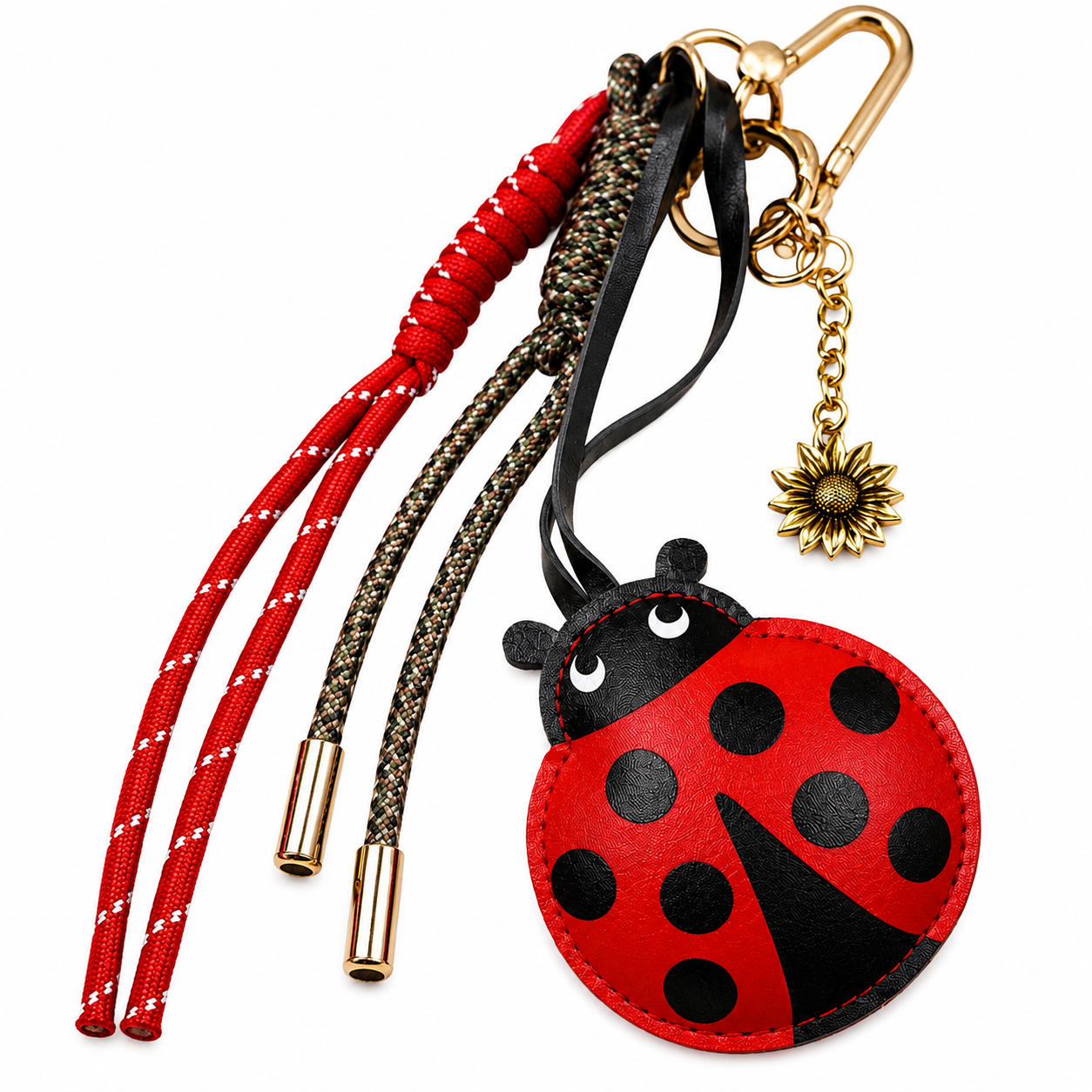 Ladybug Bag Charm | Lucky Ladybug Purse Charm