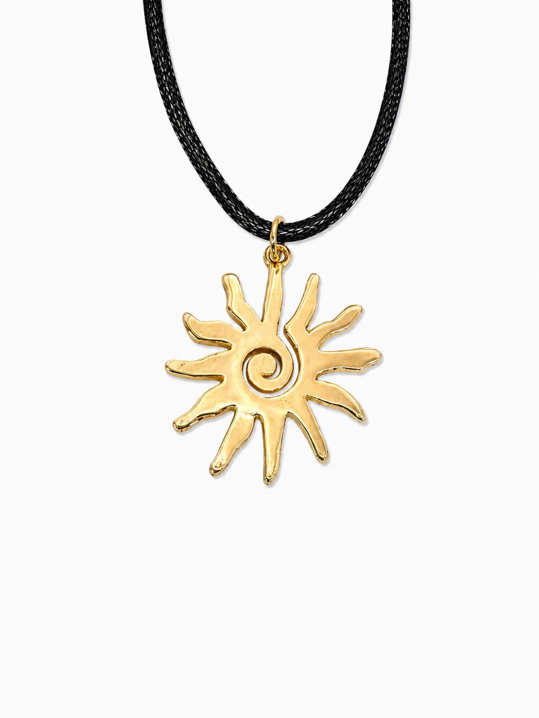 ☀️ Sun Star Necklace – Sacred Geometry Protection Necklace | Y2K Friendship Gift for Her