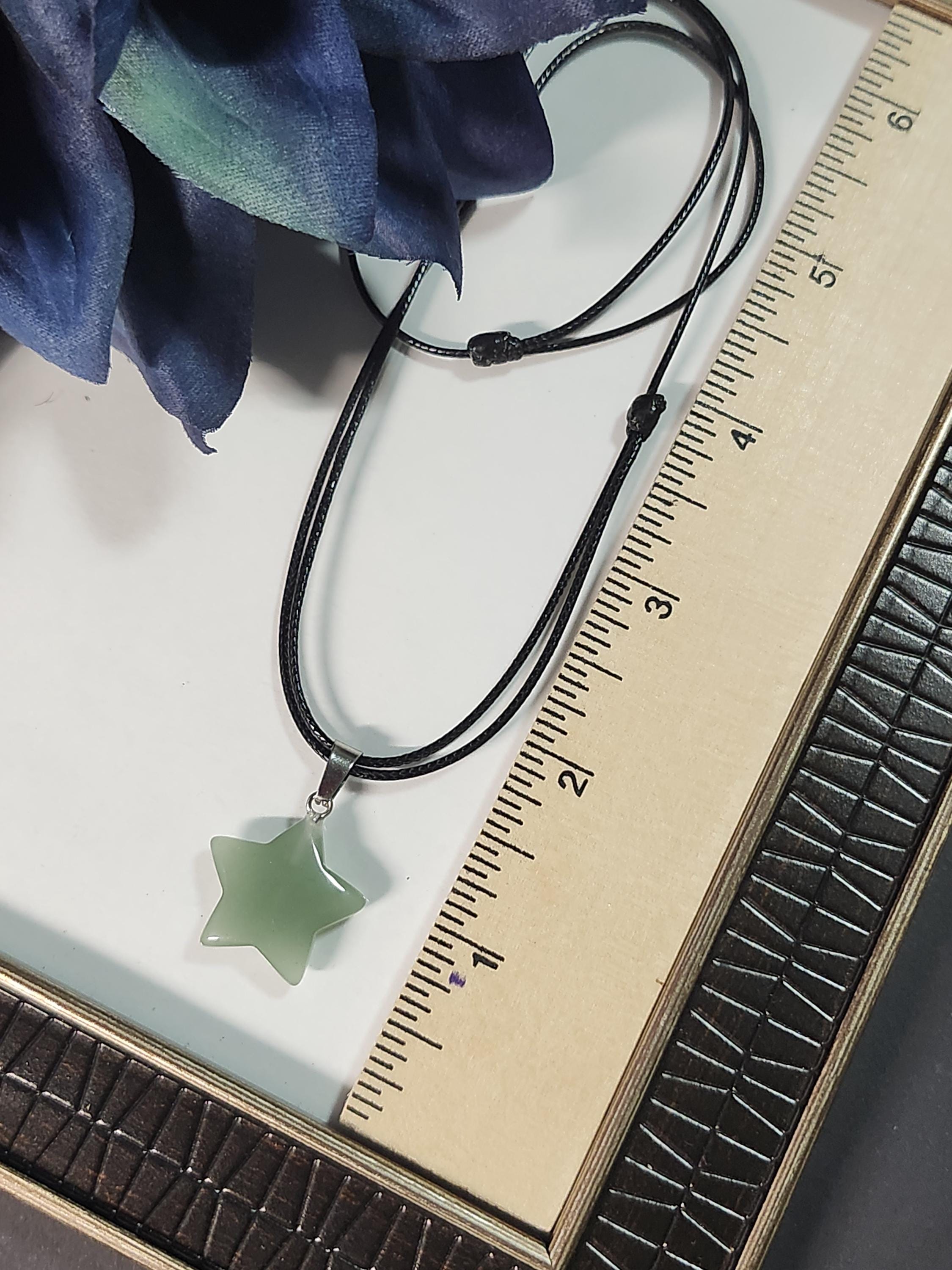 Jade jewelry, Y2K necklace, 30th birthday gift, Jade Necklace, daughter in law gift, mom necklace, Star Necklace, 21st birthday gift, Mama necklace, Protection necklace, best friend necklace, 18th birthday gift, best friends jewelry