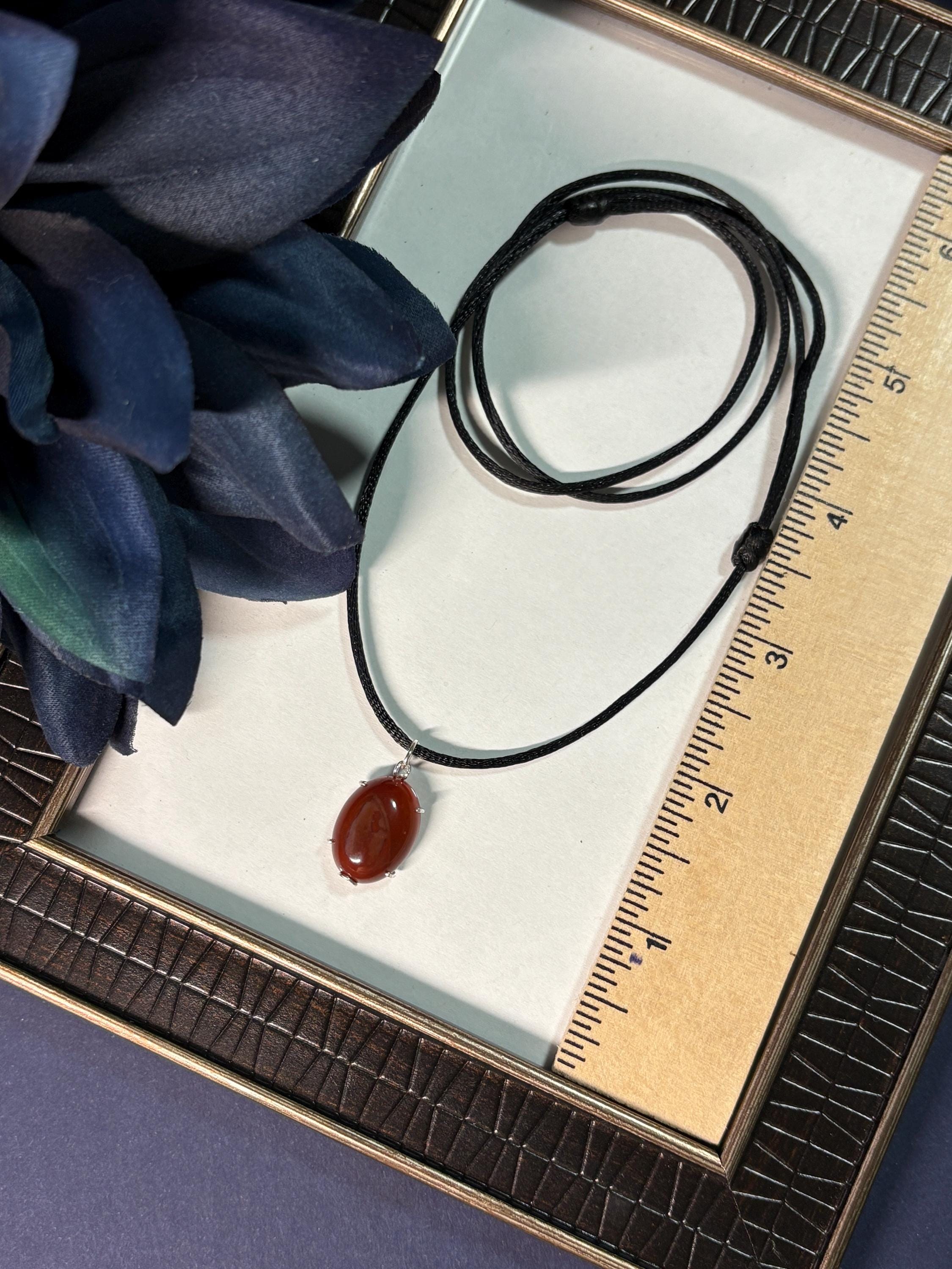 Carnelian necklace, Y2K necklace, Carnelian jewelry, simple necklace, everyday necklace, happy birthday, 30th birthday gift, 40th birthday gift, Protection necklace, Mama necklace, Big sister gift, estate jewelry, Godmother gift