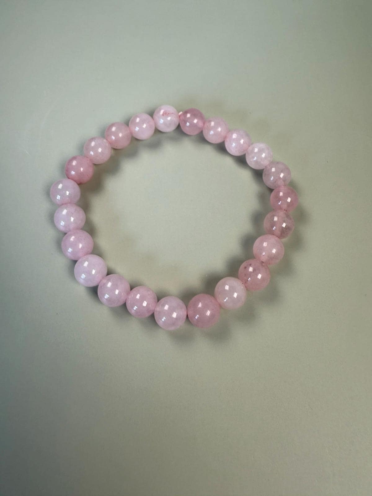 Rose Quartz, Rose Quartz bracelet, mother of groom gift, thank you gift , for sister, evil eye bracelet, best friend bracelet, friendship bracelet, gemstone bracelet, mom bracelet, Gift for aunt, Protection bracelet, estate jewelry!