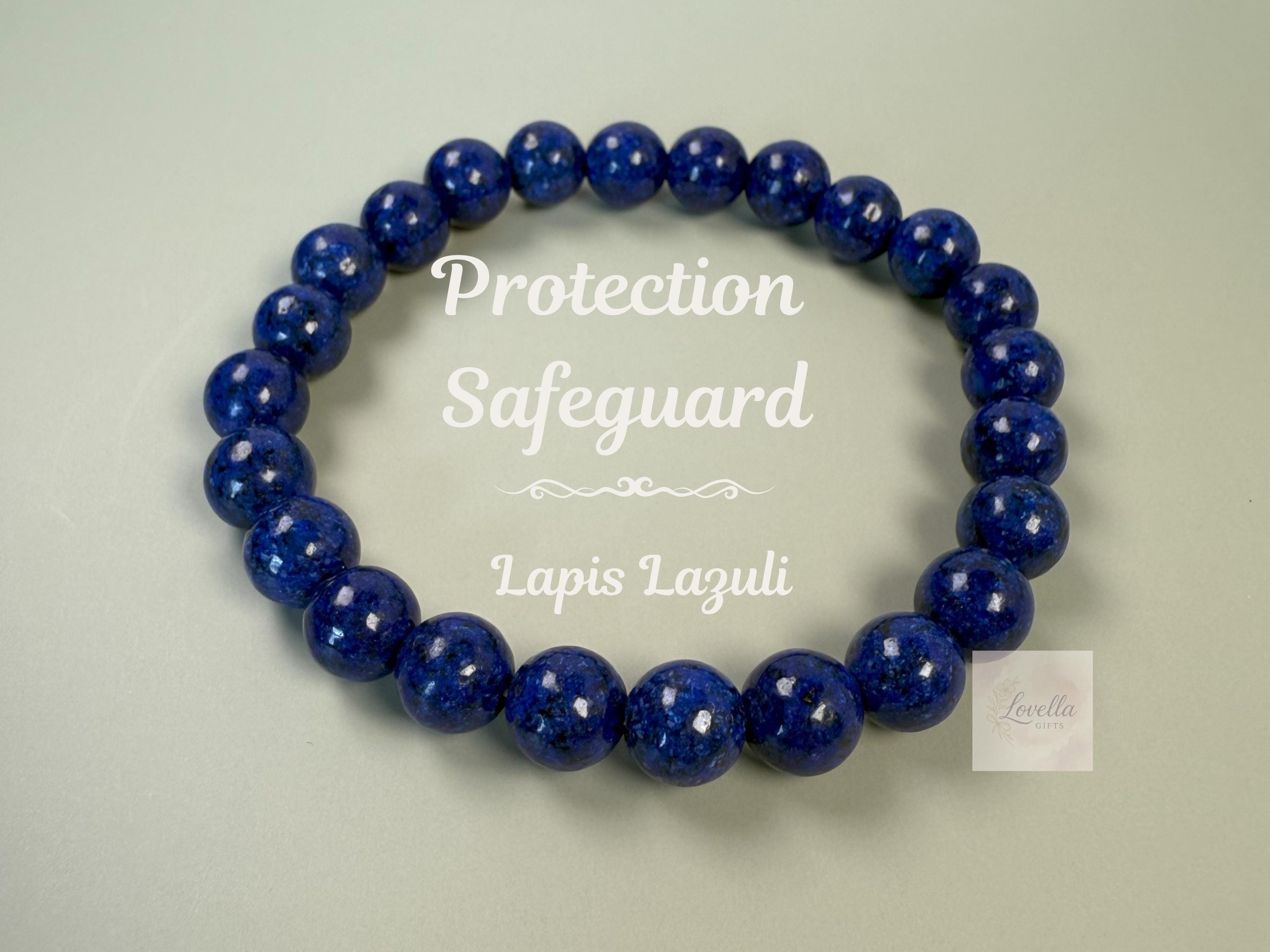 Lapis Lazuli bracelet, mother of groom gift, thank you gift, Gift for sister, evil eye bracelet, friendship bracelet, gemstone bracelet, mom bracelet, Gift for aunt, Protection bracelet, estate jewelry, lapis lazuli, 30th birthday, 30th birthday gift, Gift for teacher