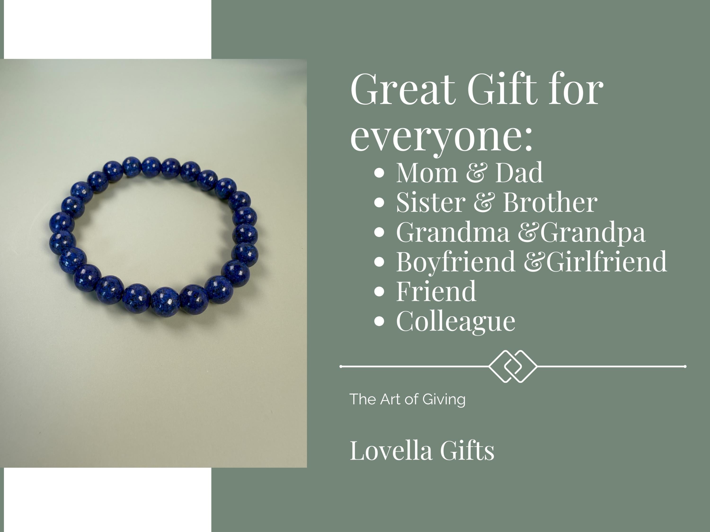Lapis Lazuli bracelet, mother of groom gift, thank you gift, Gift for sister, evil eye bracelet, friendship bracelet, gemstone bracelet, mom bracelet, Gift for aunt, Protection bracelet, estate jewelry, lapis lazuli, 30th birthday, 30th birthday gift, Gift for teacher