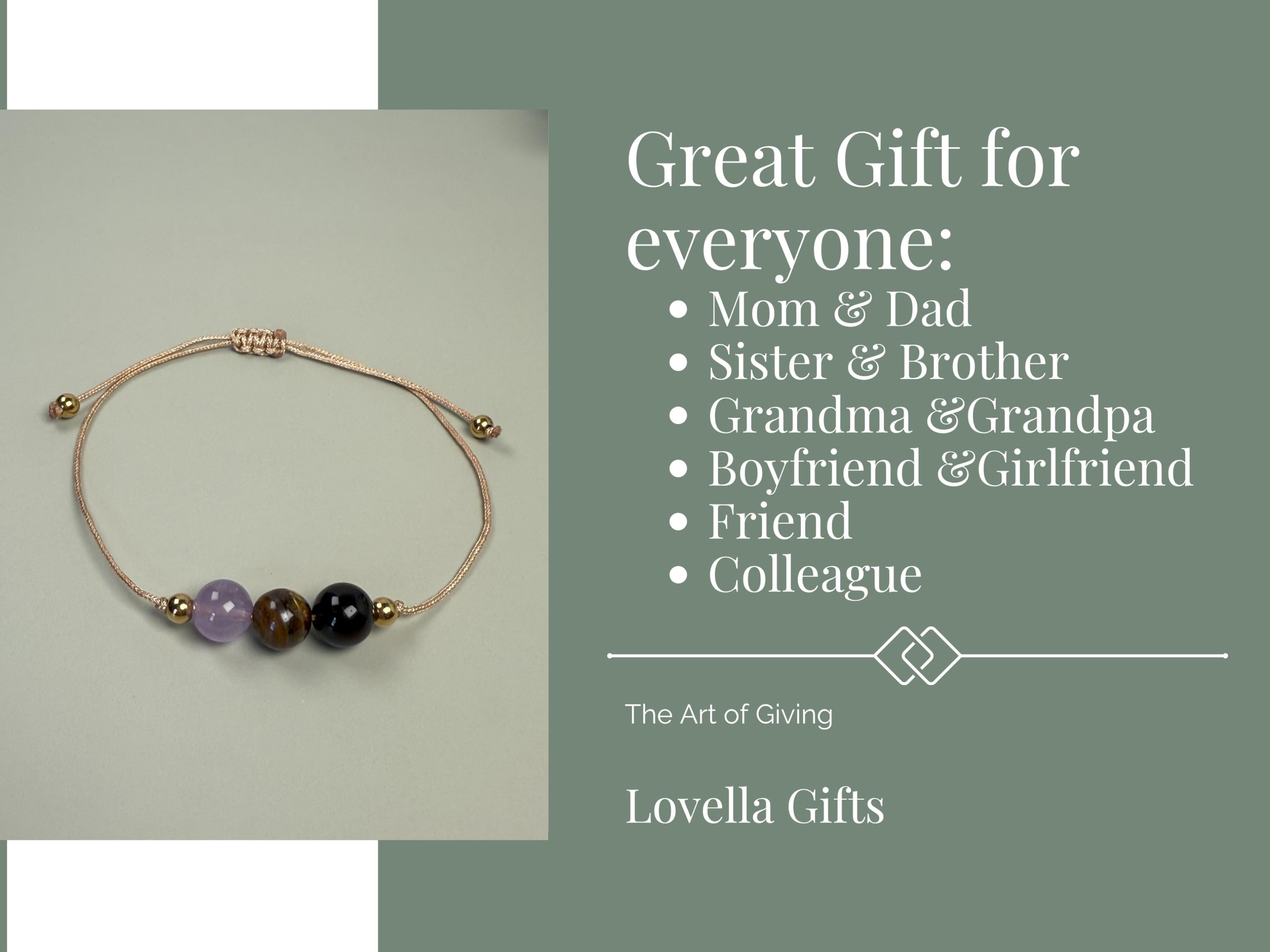 This No Negativity protection bracelet is designed as a meaningful support gift to help block negative energy, reduce stress, and encourage emotional balance. Made with carefully selected beads and a minimalist design, it serves as a daily reminder of calm, strength, and protection during challenging times. Thoughtfully handcrafted, this bracelet is an ideal stress relief and support gift for anyone who needs encouragement, grounding, or positive energy — whether for yourself or a loved one.
