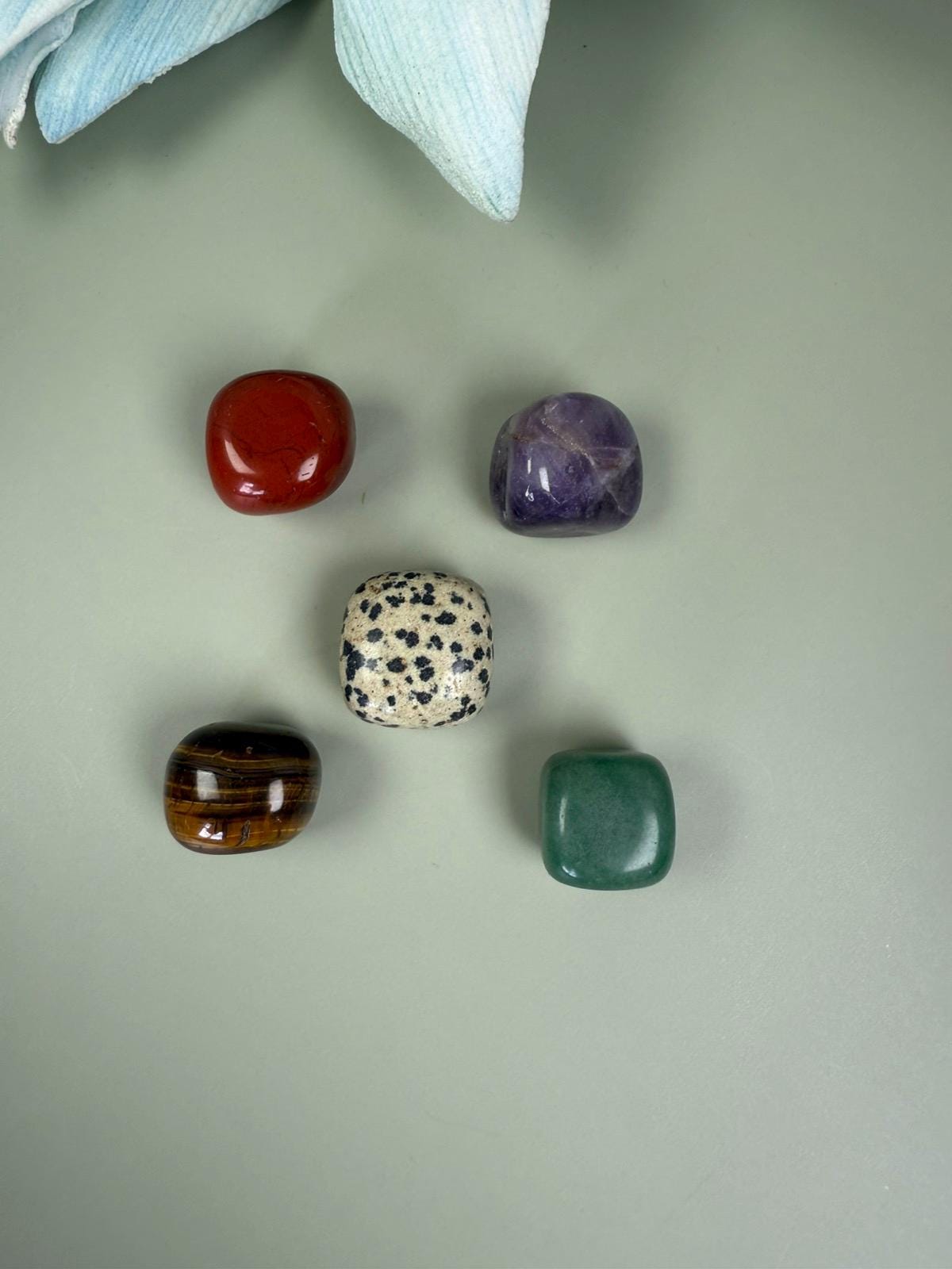 Crystal set, The success wealth and abundance crystal set, Tiger Eye Carnelian Amazonite Amethyst Crystal gift, Meditation stone, Money meditation aid, Real Crystal, Tumble Stone, Crystal kit, Manifest money, Prosperity stone, Crystal for wealth Meditation stone, Crystal kit, Crystal set