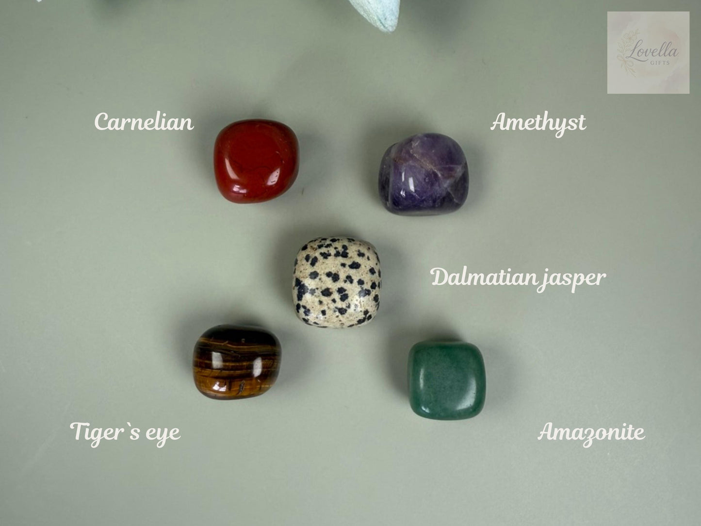 Crystal set, The success wealth and abundance crystal set, Tiger Eye Carnelian Amazonite Amethyst Crystal gift, Meditation stone, Money meditation aid, Real Crystal, Tumble Stone, Crystal kit, Manifest money, Prosperity stone, Crystal for wealth Meditation stone, Crystal kit, Crystal set