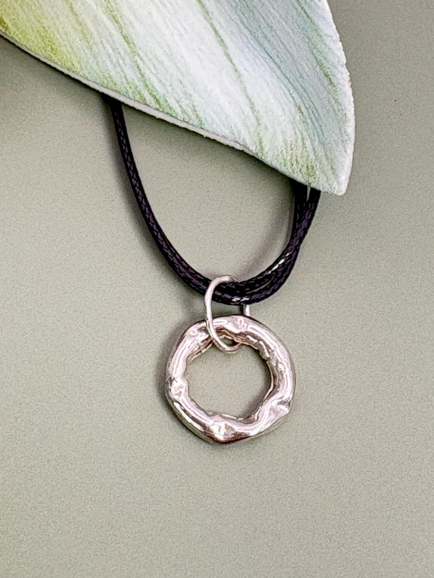 Circle necklace, Sterling silver, Waterproof jewelry, best friend necklace, Protection Y2K necklace, Evil Eye Necklace, 18th birthday gift, 25th birthday gift, 30th birthday gift, 40th birthday, Mama necklace, Godmother gift, 21st birthday gift