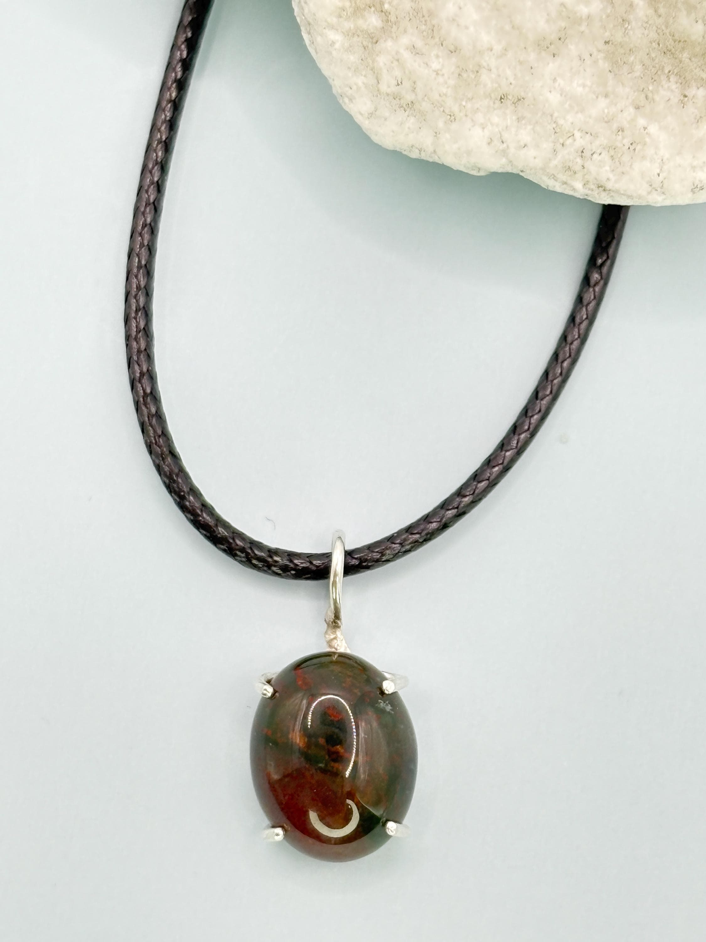 Evil Eye necklace, 30th birthday, 40th birthday gift, Sister necklace, First time mom gift, 30th birthday gift, 40th birthday gift, gemstone necklace, Big sister gift, Protection necklace, moss agate necklace, Mama necklace