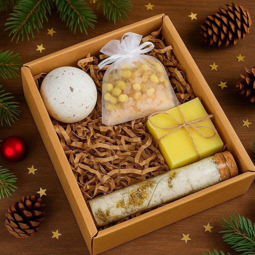 Winter Gift Box Christmas Gift Box Hygge Gift Box Christmas Care Package Holiday Gift Box New Year Gift Box Xmas gift Box Gift Basket Xmas