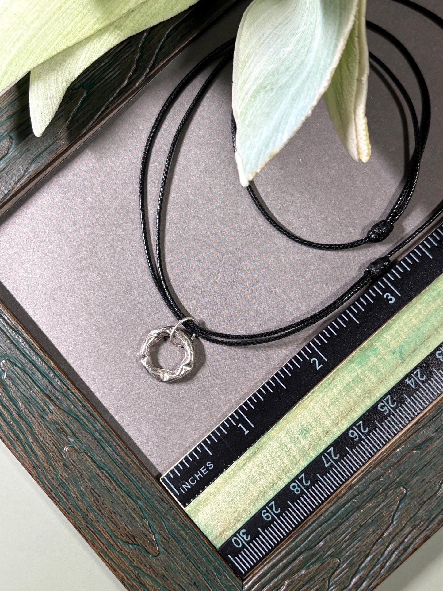 Circle necklace, Sterling silver, Waterproof jewelry, best friend necklace, Protection Y2K necklace, Evil Eye Necklace, 18th birthday gift, 25th birthday gift, 30th birthday gift, 40th birthday, Mama necklace, Godmother gift, 21st birthday gift