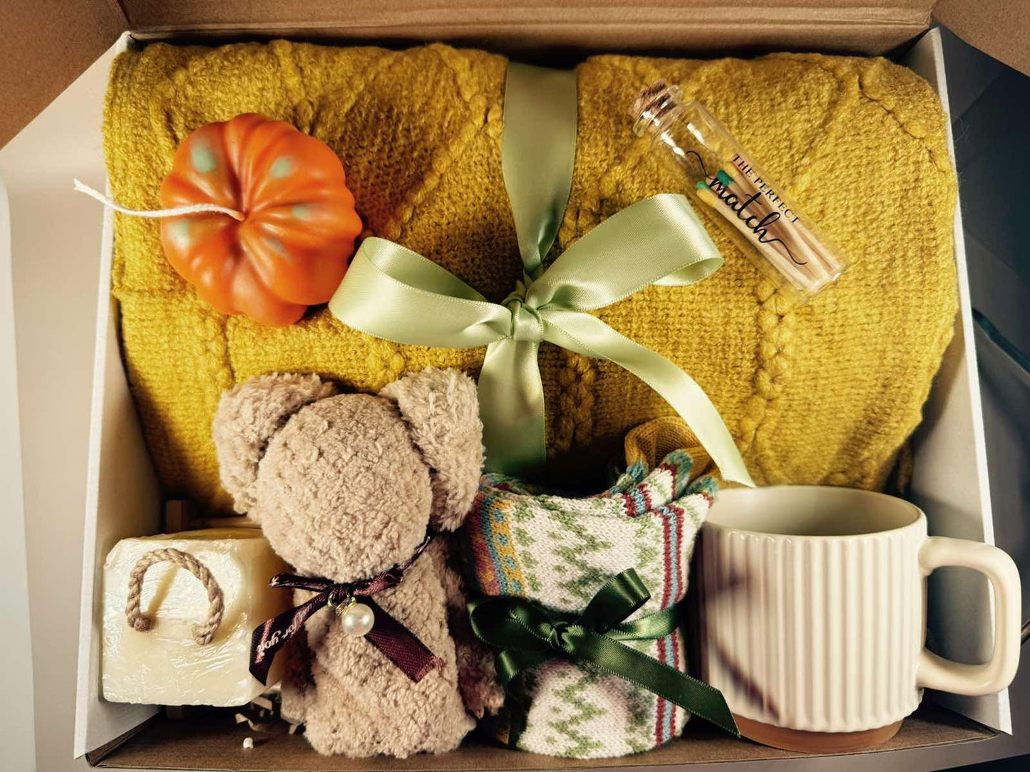 Thanksgiving Gift, Fall Care Package for Her, Fall Vibes, Gift Basket for Friend, Gift Box for Women, Thinking of You Gift Box Get Well Soon