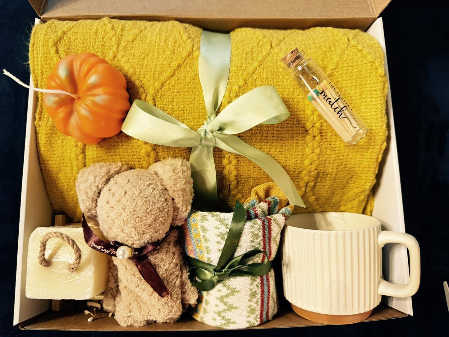 Thanksgiving Gift, Fall Care Package for Her, Fall Vibes, Gift Basket for Friend, Gift Box for Women, Thinking of You Gift Box Get Well Soon