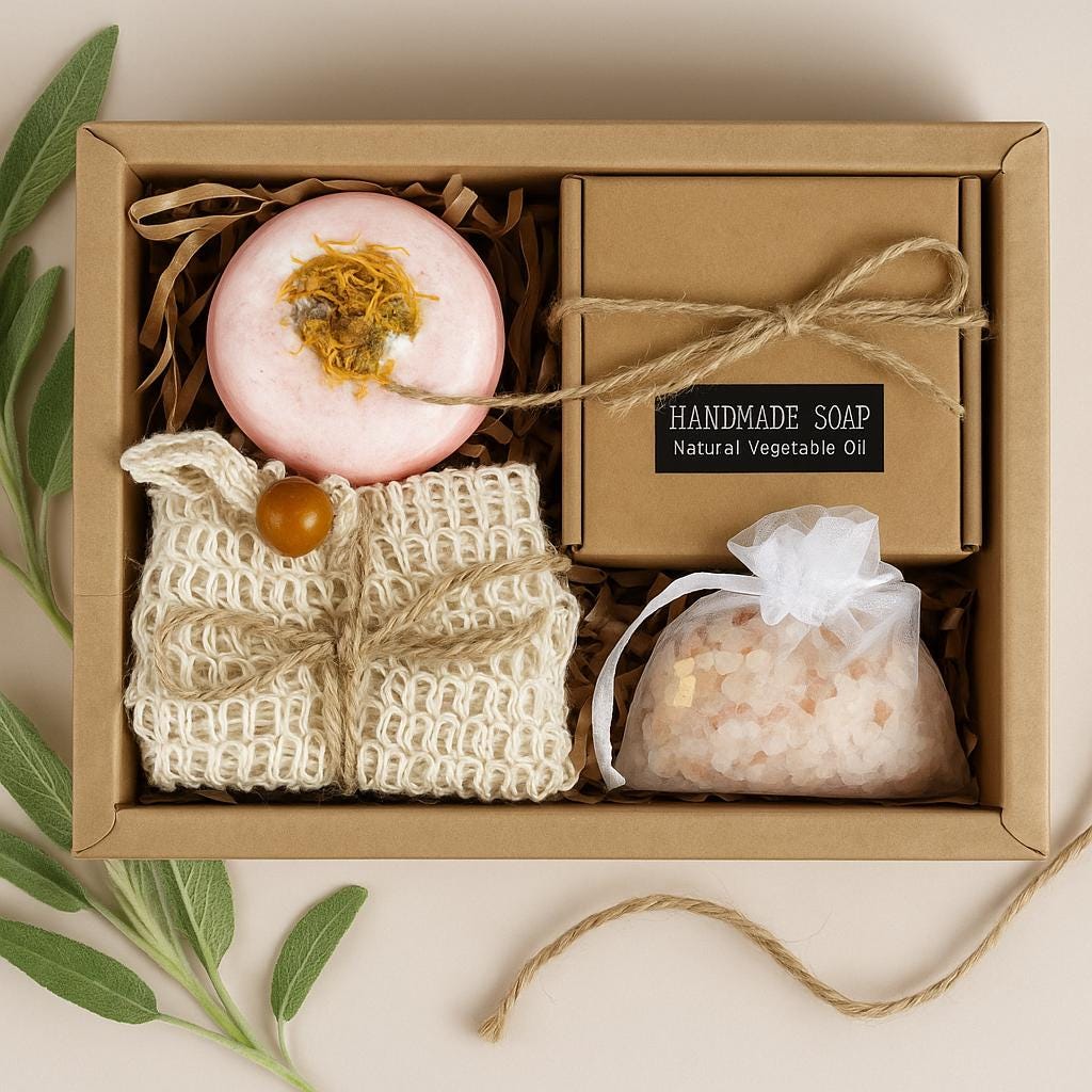 Gift for Best Friend – Birthday Gift Box for Women, Spa Gift Box, Succulent Care Package, Surgery Recovery, Sending Sunshine Thinking of You