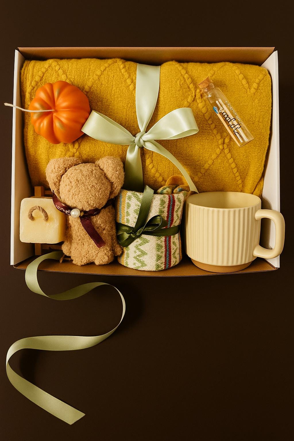 Fall Vibes Hygge Gift Set, Warm and Cozy Gift Box, Hello Fall Care Package, Fall Gift Basket for Women and Men, Fall Gift Set, Cabin gifts