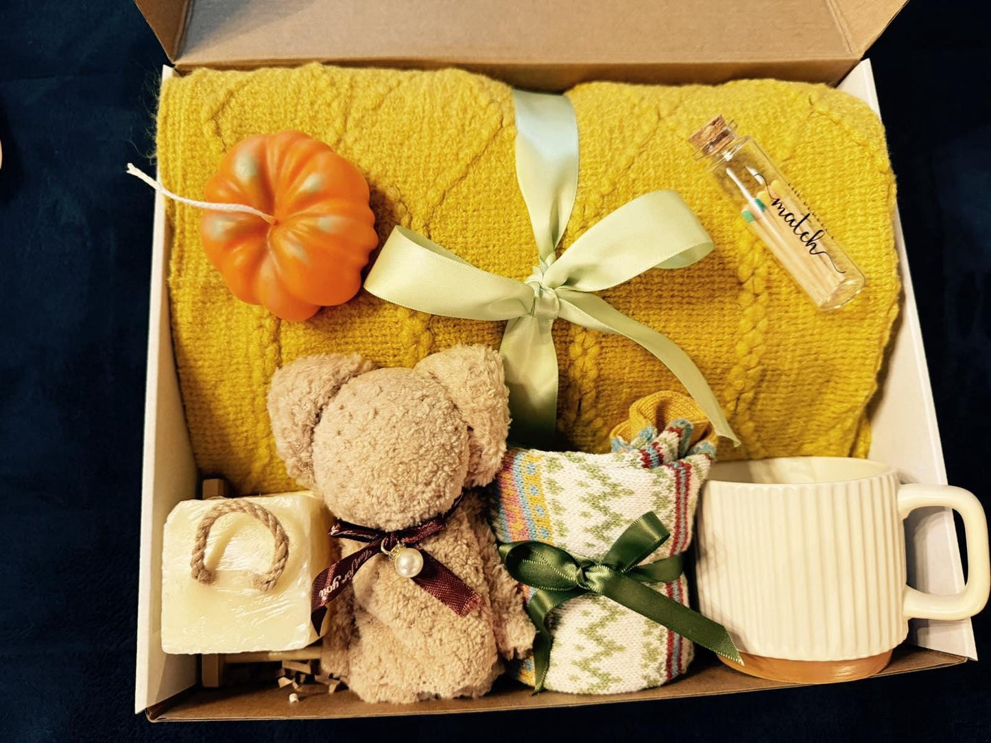 Thanksgiving Gift, Fall Care Package for Her, Fall Vibes, Gift Basket for Friend, Gift Box for Women, Thinking of You Gift Box Get Well Soon