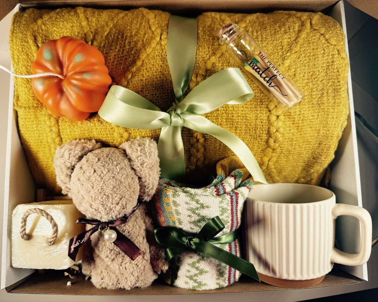 Thanksgiving Gift, Fall Care Package for Her, Fall Vibes, Gift Basket for Friend, Gift Box for Women, Thinking of You Gift Box Get Well Soon