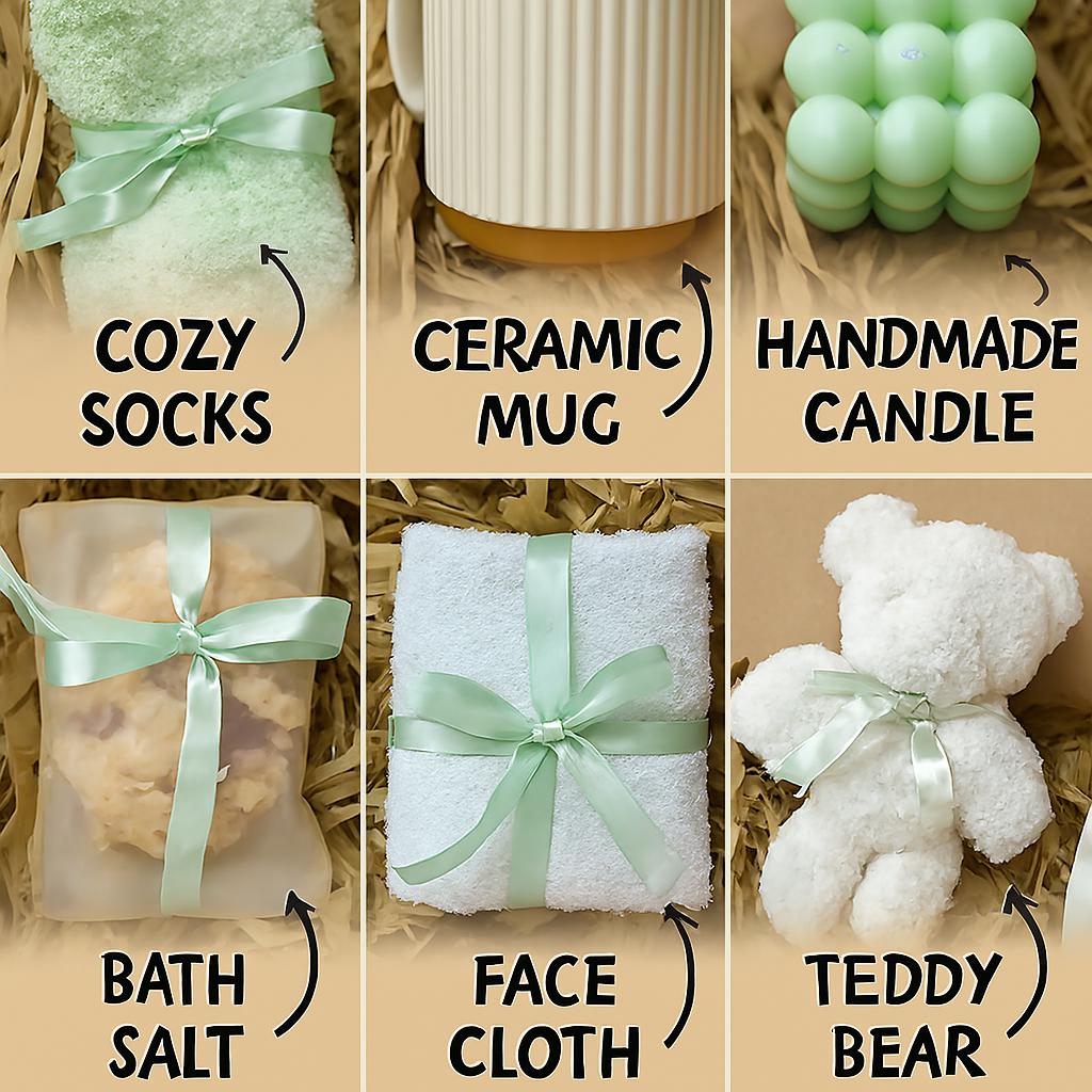 Christmas Spa Gift, holiday pamper gift set, Christmas gift for her, cozy winter gift box, Christmas self care package, spa Christmas basket, luxury holiday gift set, Christmas gift for mom, holiday wellness gift, stocking stuffer spa box, Spa Gift Set for Her, Spa Gift Box for Her, Relax Spa Gift Box, Bath Salt Birthday Gift Set, Self Care Set, Stress Relief Gift, Birthday Gift, Get Well Gift, Bath Salt Favors, Get Well Soon Gift, Relaxation Gift, Spa Day Kit, Pamper Gift Box, Spa Gift Set