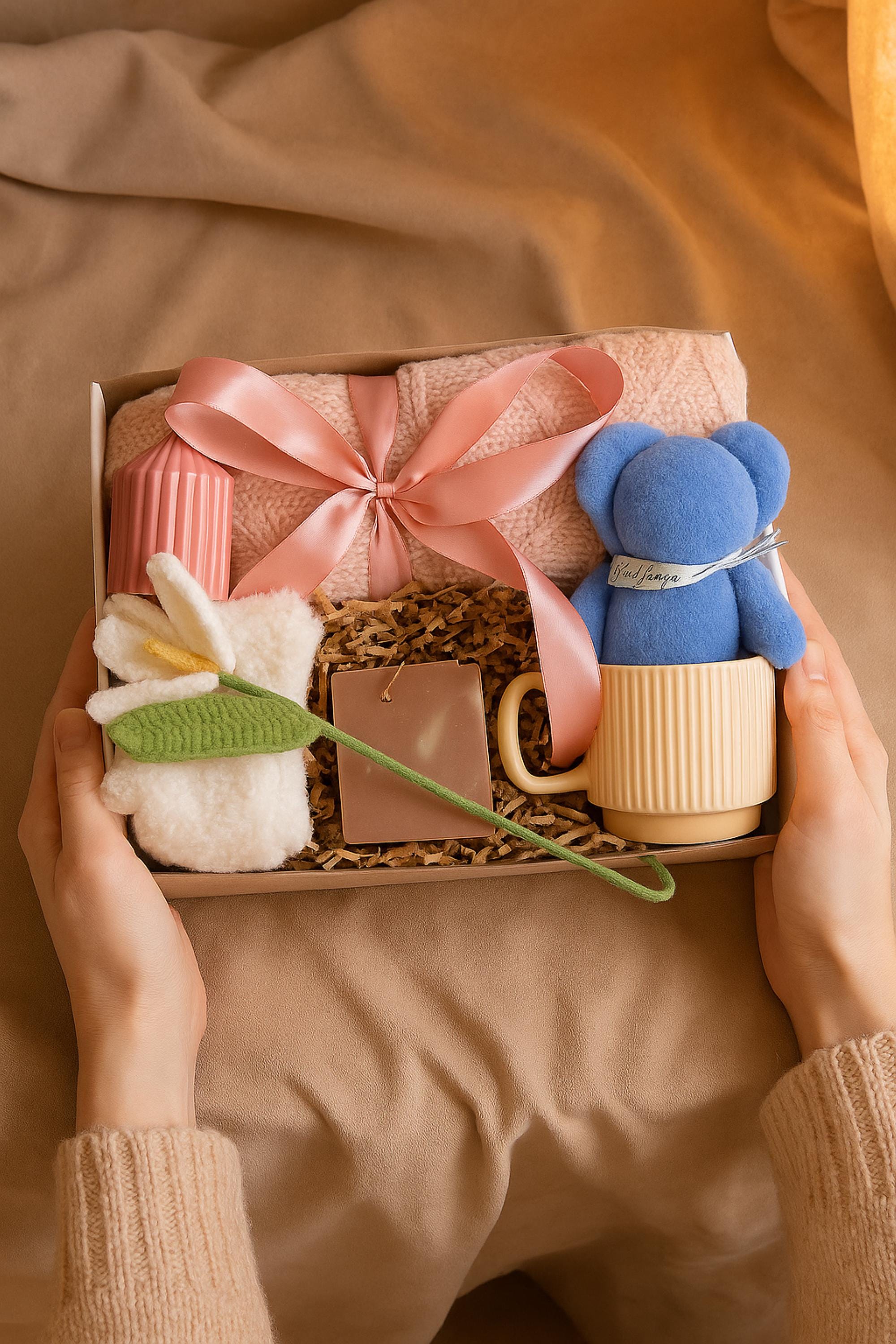 sunshine gifts, with love, heart, mug, sending sunshine gifts, hug in the box, thinking of you care package, best friend birthday gift for her, care package for her, care package, cozy gift, extra cozy gift, hygge gift box, hygge gift basket, gift basket for her, gift basket for him, gifts for women, fall gifts for team, corporate gifts, appreciation gift, Sending a Hug Gift Box, holiday gift basket, valentine's day gift box, holiday gifts for women, get well care package, happy holidays gif