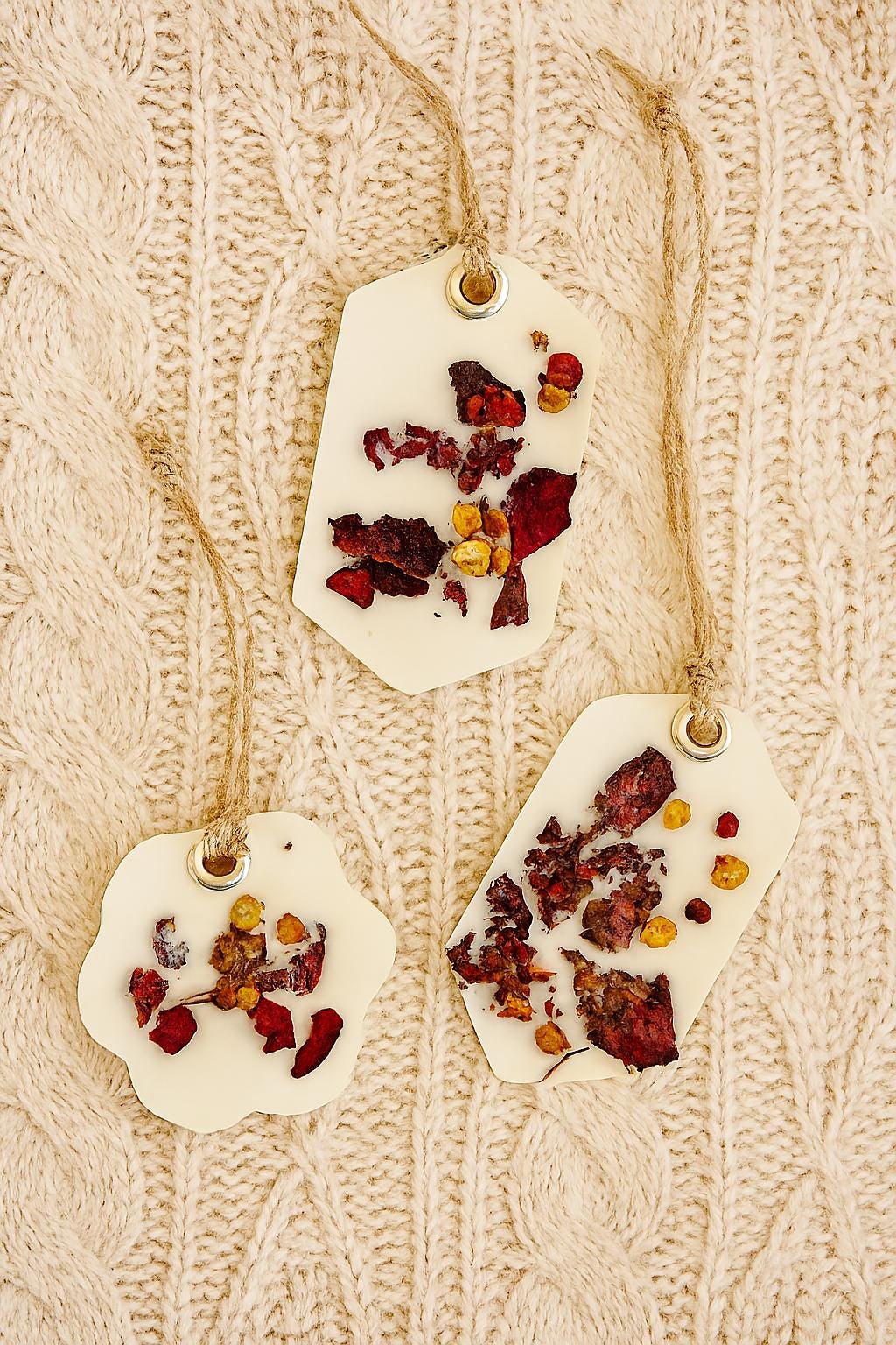 Rose Wax Sachet, Botanical Wax Tablet, Handmade Closet Freshener, Natural Wax Ornament, Dried Flower Sachet, Scented Wax Tag, Aromatherapy Sachet, Wax Air Freshener, Eco-Friendly Home Décor, Wax Drawer Freshener, Wax Sachet Gift Set, Rose Petal Wax, Twine Loop Sachet, Handmade Wax Décor, Wax Sachet Trio