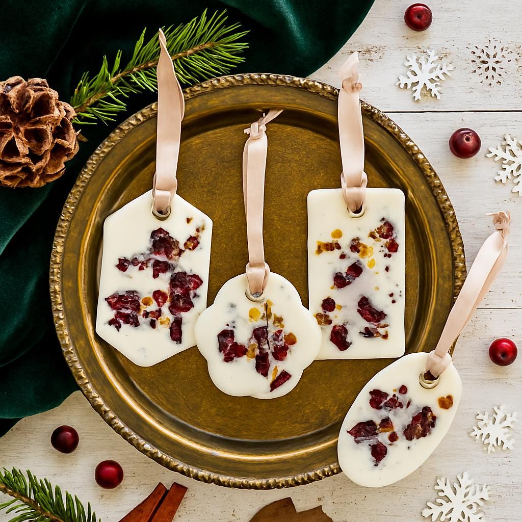 Natural sachets, Scented sachets, Birthday Gift, Christmas Gift, Mothers Day, Dried Flowers, Home Decor, Wax Tablet, Party Favors, Home fragrance, Christmas wax sachets, Holiday wax ornaments, Handmade Christmas gifts, Natural wax sachets, Winter fragrance sachets, Wax sachet with ribbon, Handmade wax Christmas decor