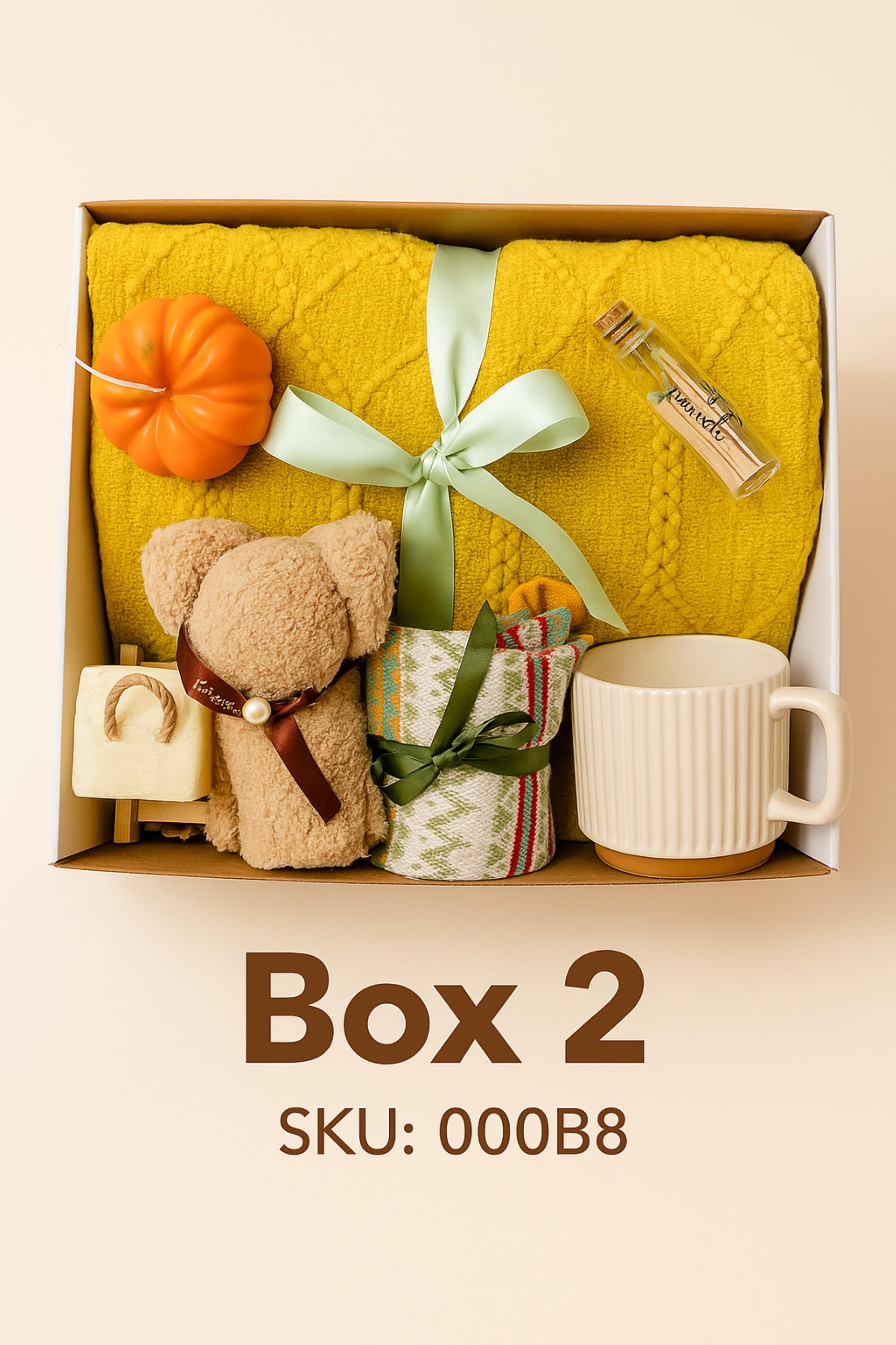 Cozy care package, Hug in Box, Get Well Soon Gift, Birthday Thinking of You