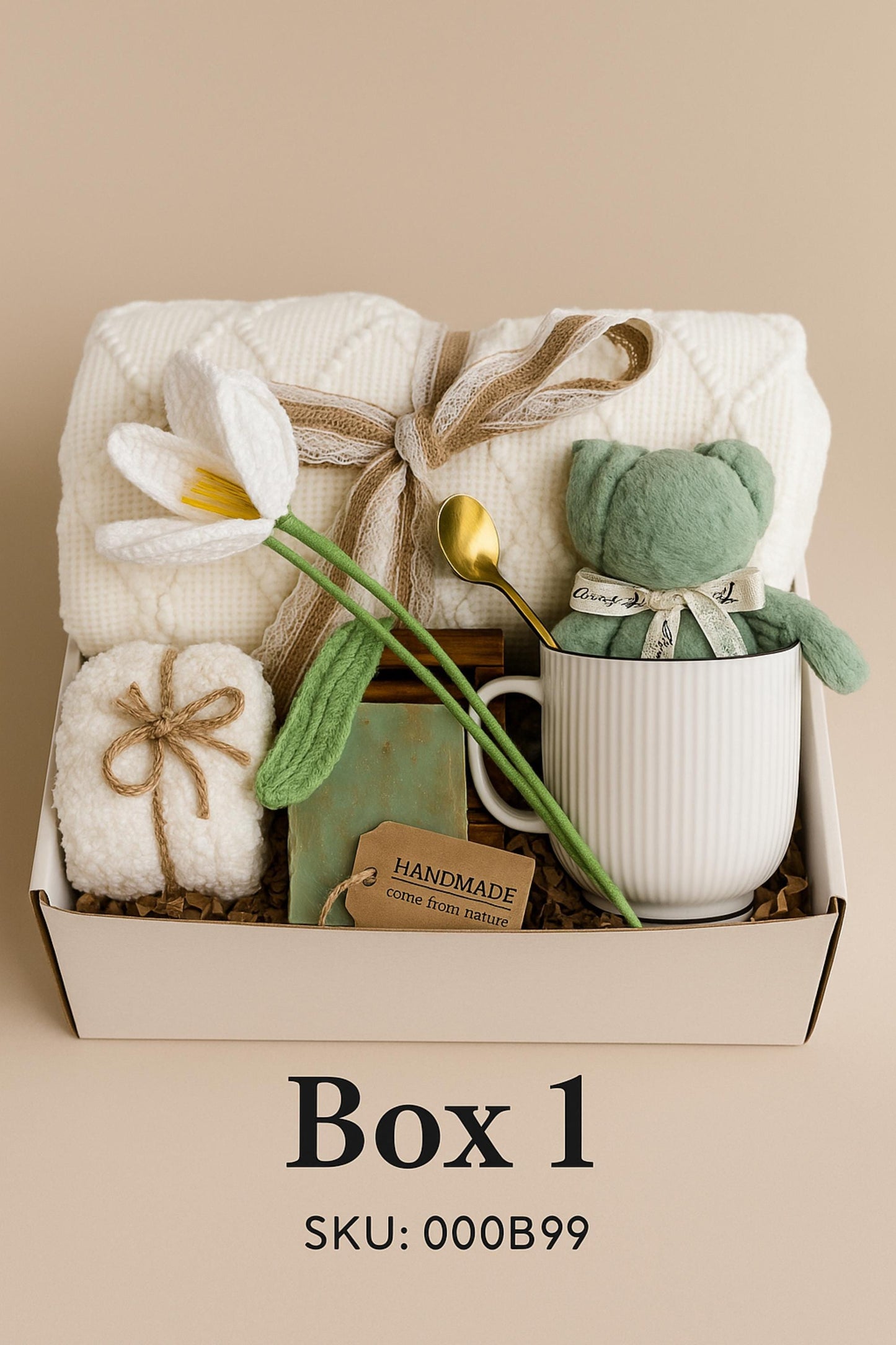 Cozy Self Care Gift Box – Relaxation Spa Set, Sending sunshine