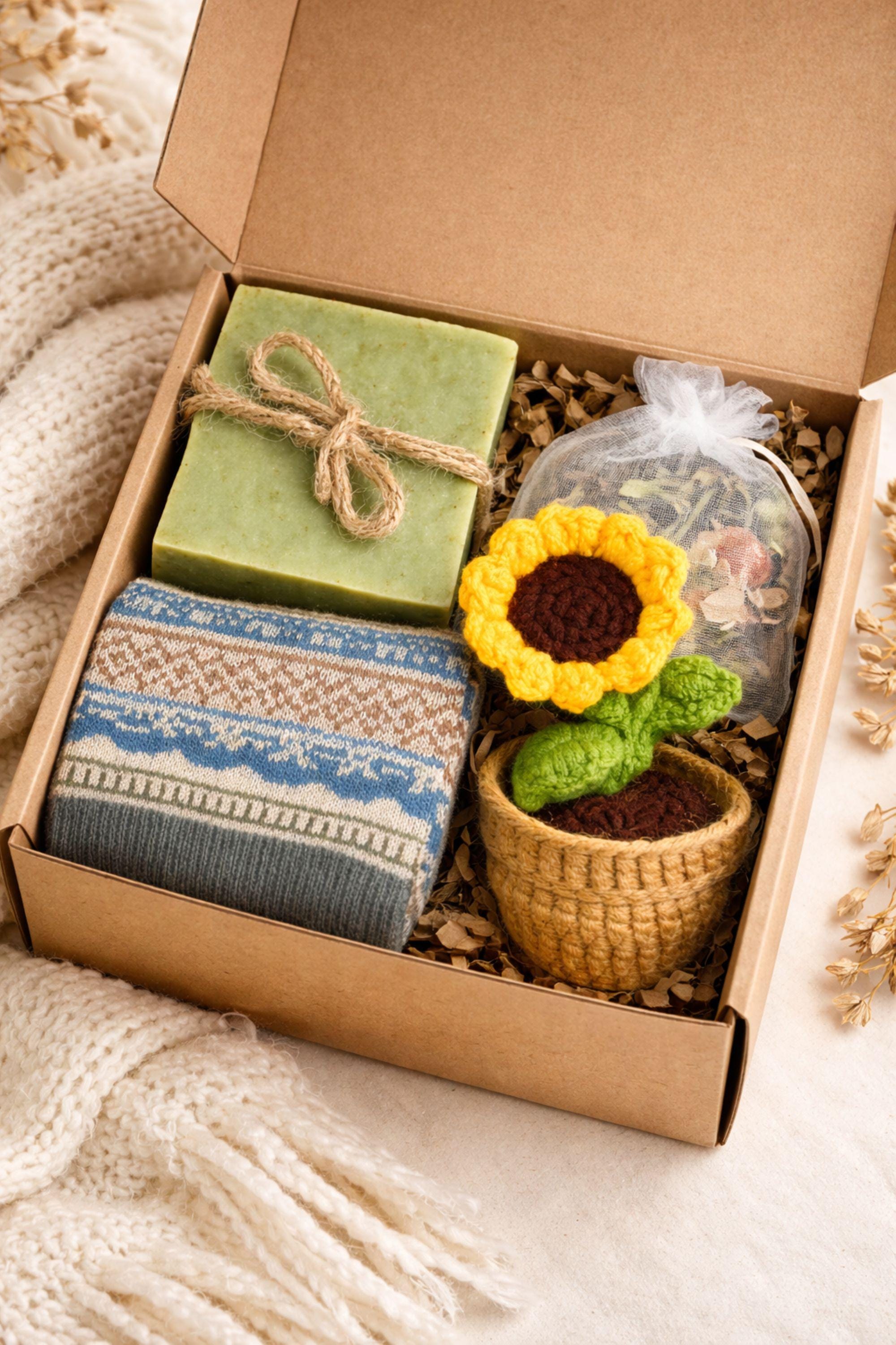 mothers day gift box for mom unique gift for mom cozy self care gift set blanket mug engraved spoon socks bath salt handmade soap gift for her care package for mom comfort gift box for women ready to gift mothers day present birthday gift for mom relaxing gift set thoughtful gift idea for mom