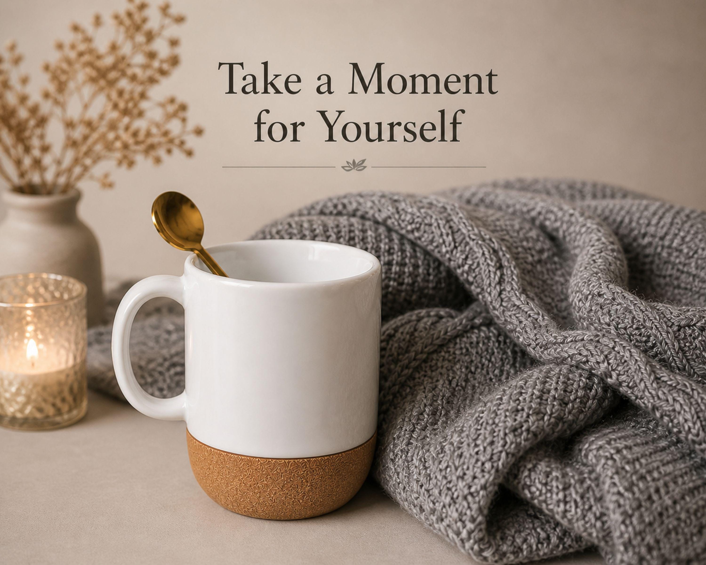 birthday gift box for her self care package cozy spa gift basket relaxation gift with knit blanket ceramic mug gold spoon artisan soap cozy socks handmade flower thoughtful birthday present for women comfort care package ready to gift
