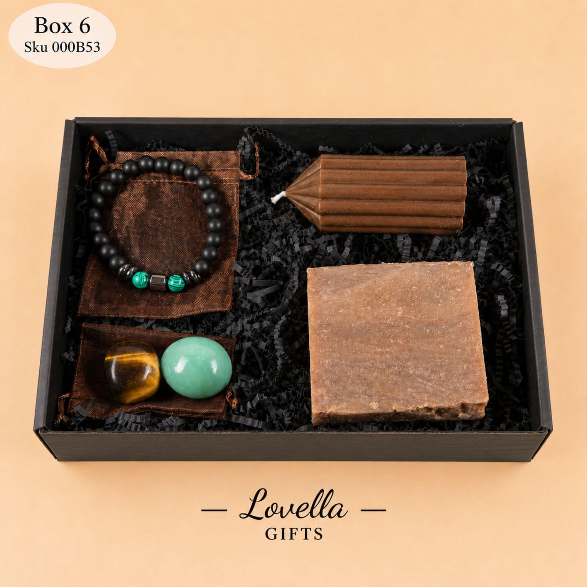 Luxury gift box for him with cozy beige blanket, artisan candle, handmade soap, ceramic mug and gold spoon, masculine self care basket for men, boyfriend gift box, husband birthday gift, cozy blanket gift set, comfort care package for him, get well soon gift for men, hygge relaxation gift basket, thoughtful handmade mens gift box, neutral earthy self care package for dad, boyfriend or coworker, ready to gift masculine care package