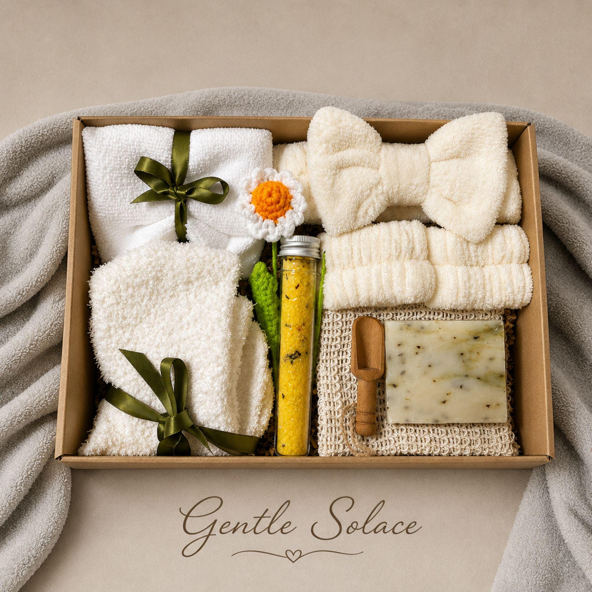 Miscarriage Gift Box pregnancy loss care package with gentle comfort items, baby loss memorial support, sympathy gift for mom, and bereavement presentation.