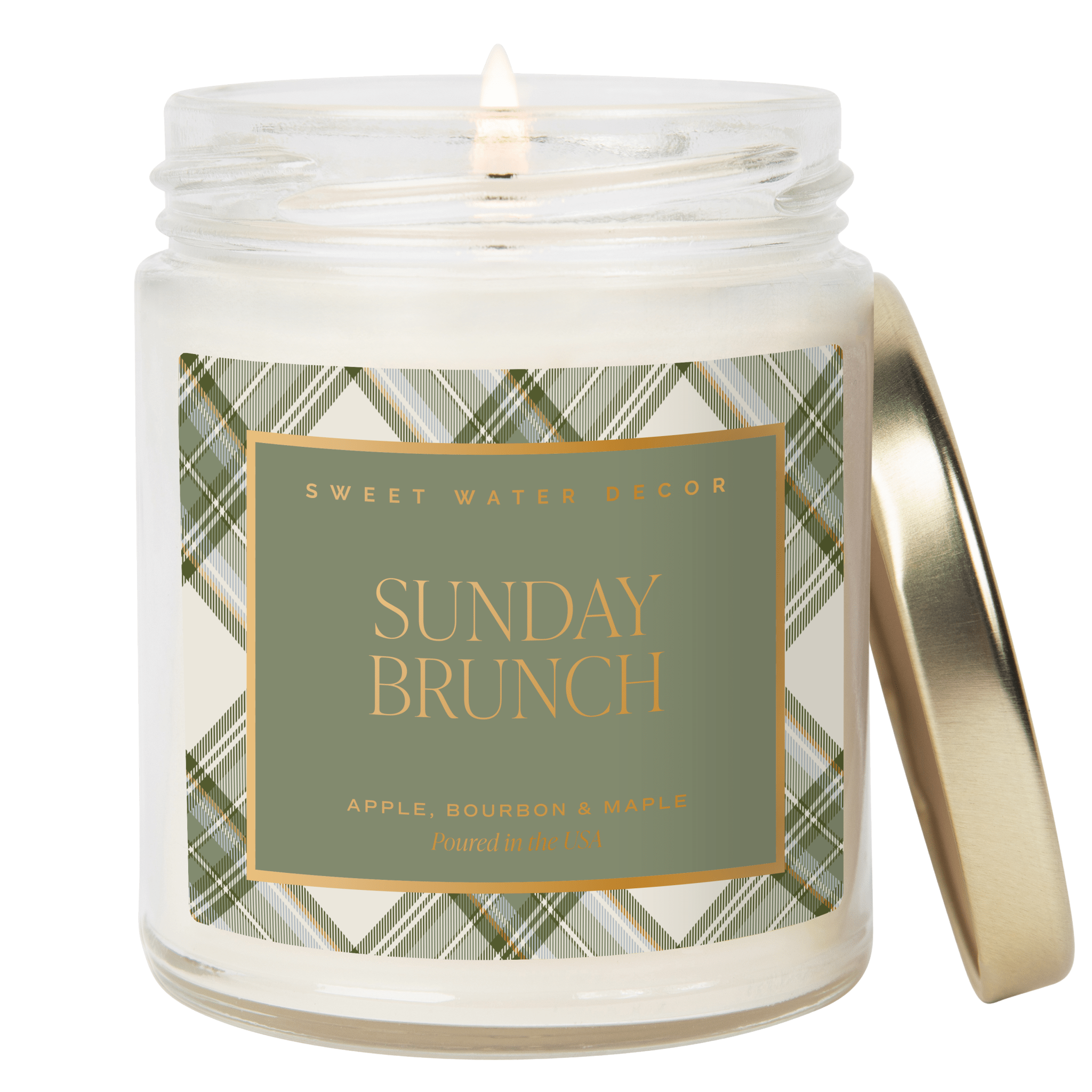 Sunday Brunch Soy Candle - Apple Maple Scent, 9 oz - view 1