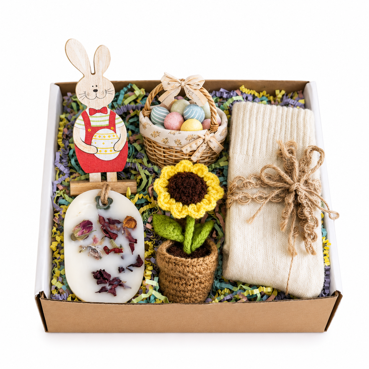 Small Easter Gift Box for Women - Spring Self Care Gift Basket