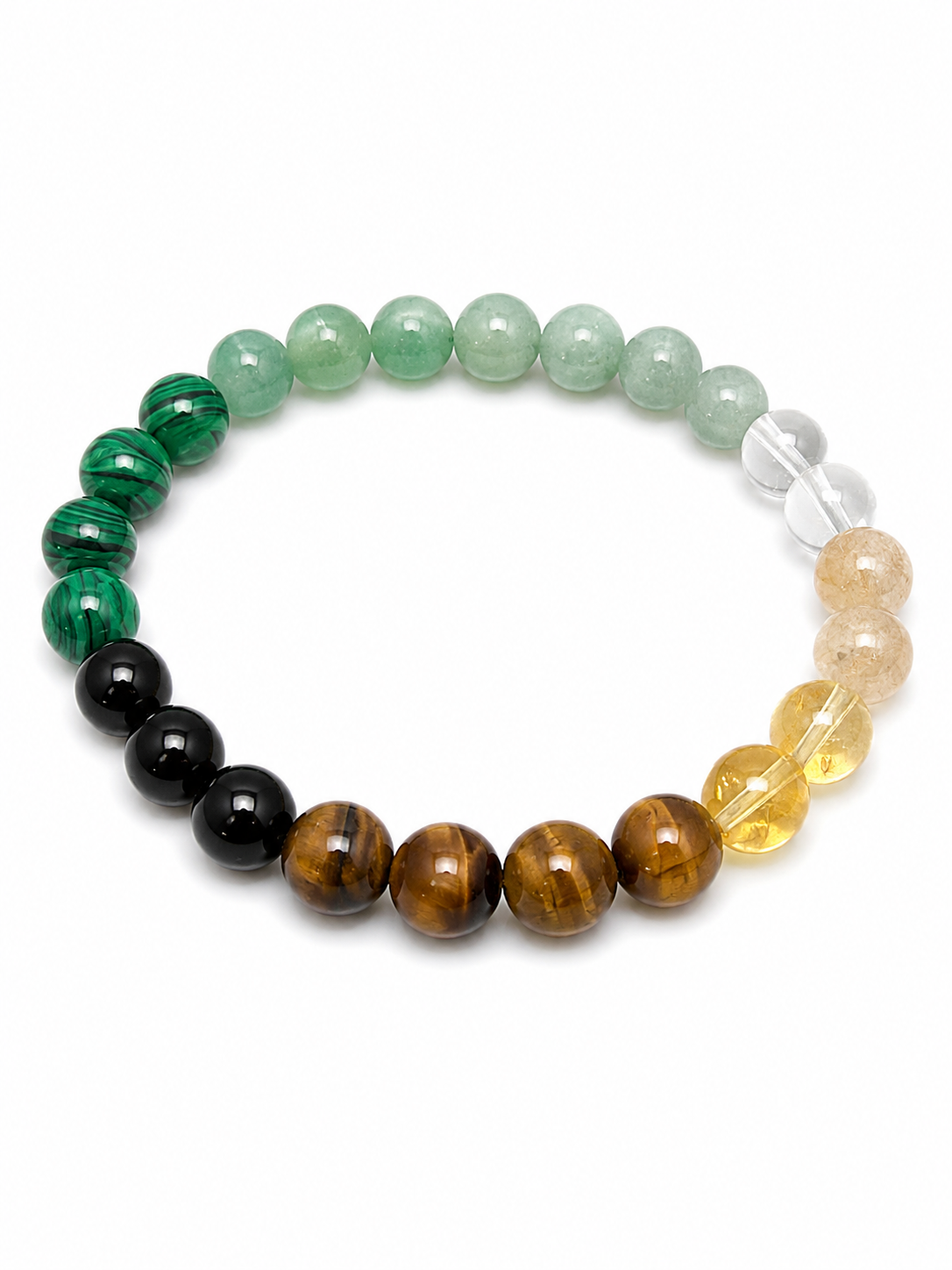 Gemstone Chakra Tigers Eye sister Birthstone Bracelet Citrine