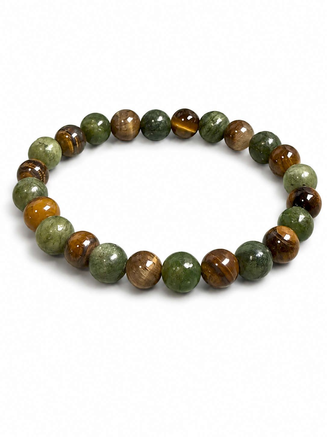 Manifest Money Tigers Eye Jade Bracelet – Abundance, Luck & Success