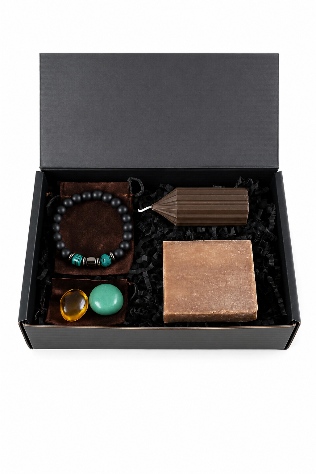 💰 Manifest Money Gift Set – Prosperity & Abundance Bracelet for Men