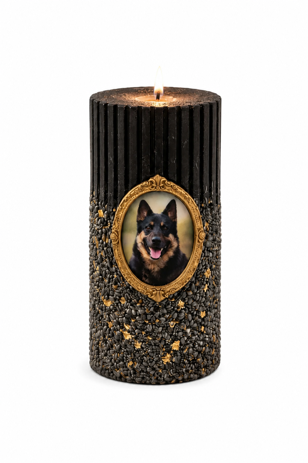 Pet Loss Gift Personalized Dog Memorial Candle