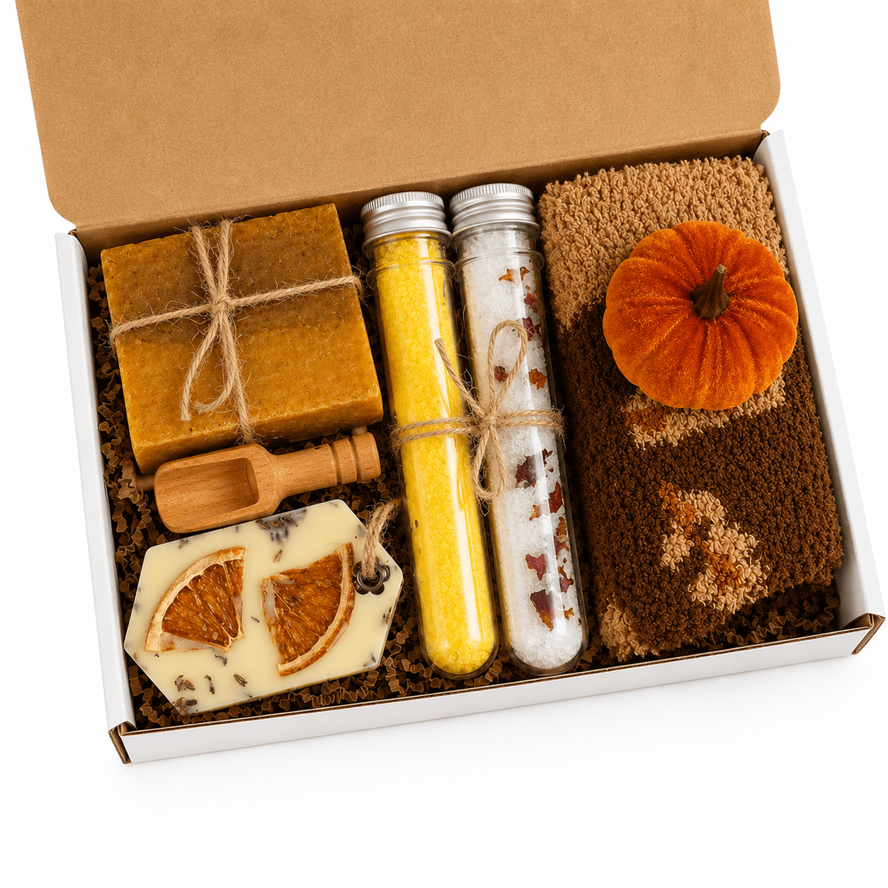 Cozy Fall Gift Box for Her, Autumn Care Package, Hot Cocoa Gift, Thinking of You Gift, Get Well Soon Gift, Fall Birthday Gift Self Care Gift