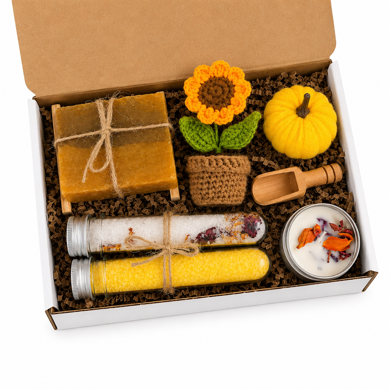 Cozy Fall Gift Box for Her, Autumn Care Package, Hot Cocoa Gift, Thinking of You Gift, Get Well Soon Gift, Fall Birthday Gift Self Care Gift