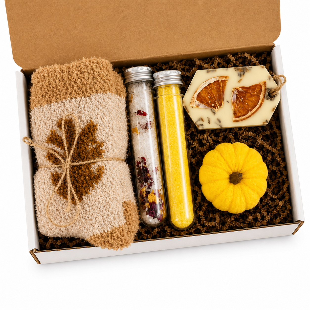 Cozy Fall Gift Box for Her, Autumn Care Package, Hot Cocoa Gift, Thinking of You Gift, Get Well Soon Gift, Fall Birthday Gift Self Care Gift