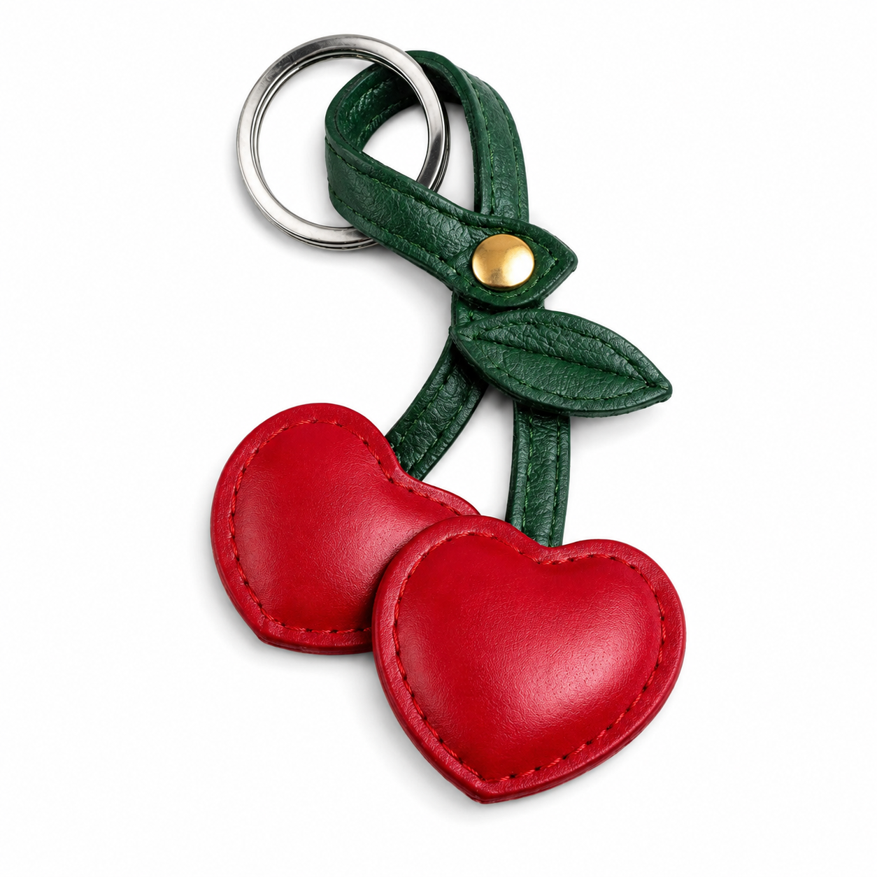 Cherry Keychain Add On Cute Red Bag Charm Gift Box Upgrade Accessory