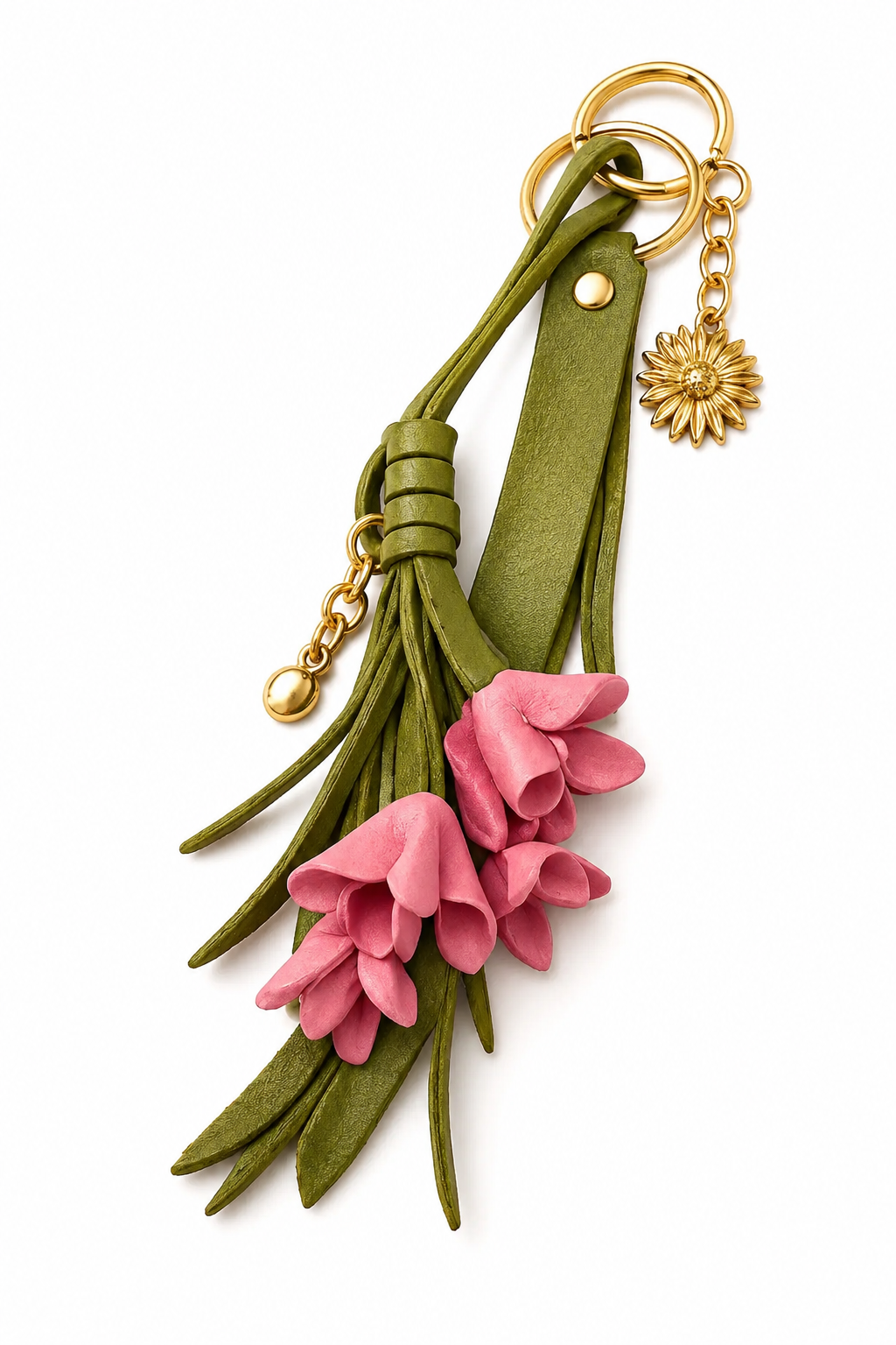 Sun Charm Bag Accessory | Botanical Purse Charm