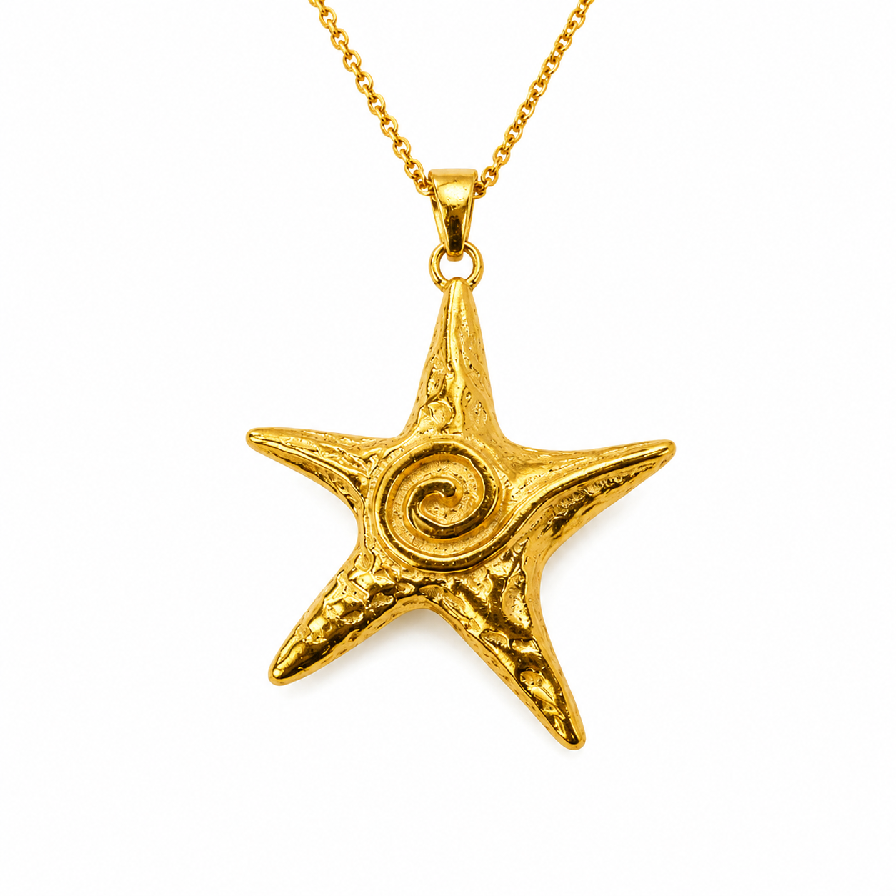 Gold Star Necklace for Coastal Jewelry Gifts