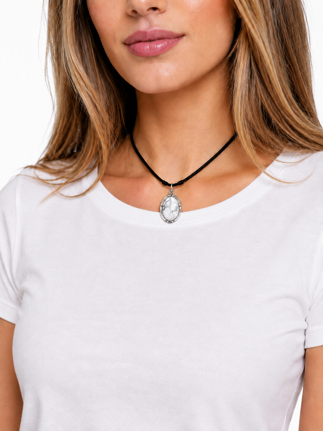 Opal Y2K Protection pendant necklace, mother of groom gift,gemstone necklace